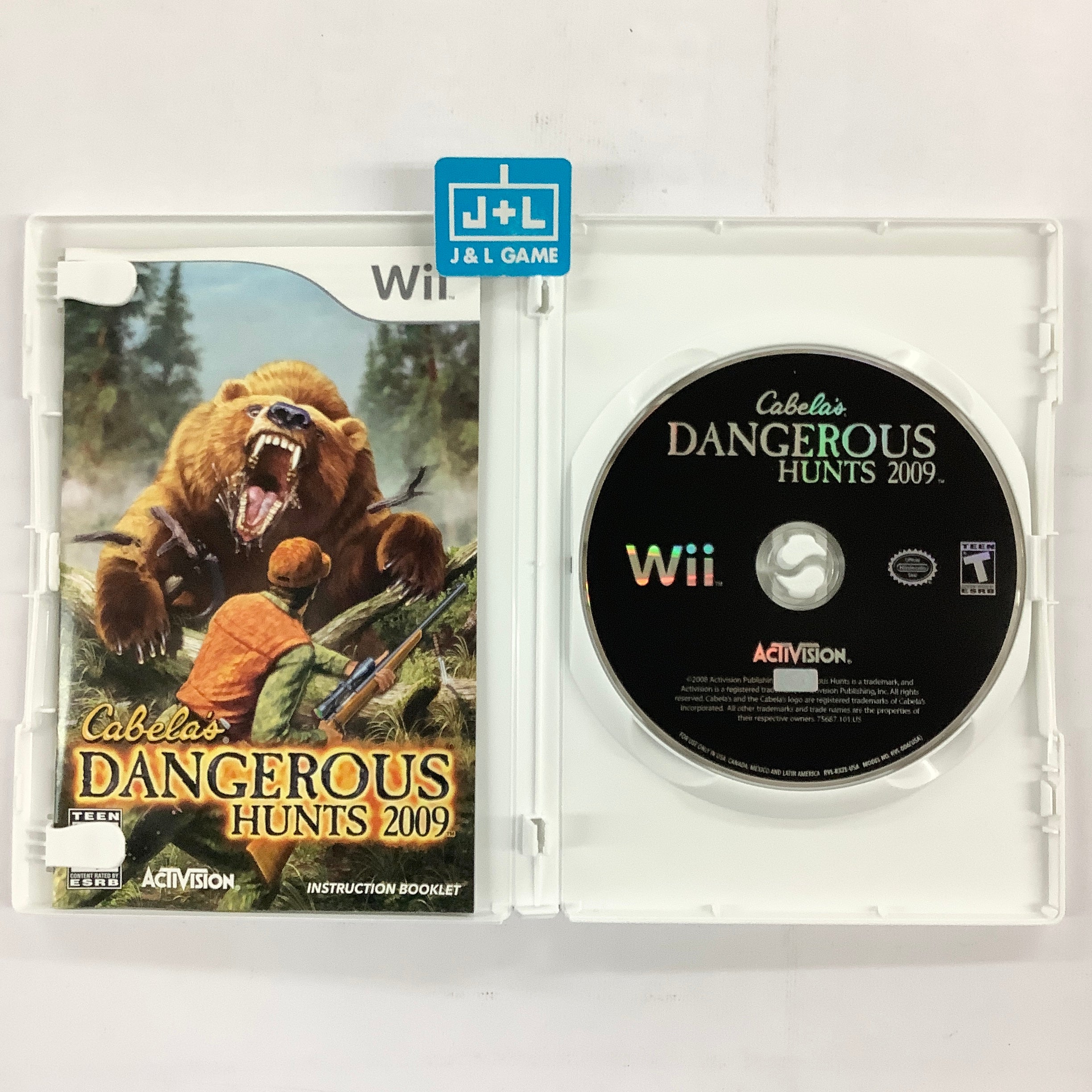 Cabela's Dangerous Hunts 2009 - Nintendo Wii [Pre-Owned] Video Games Activision   