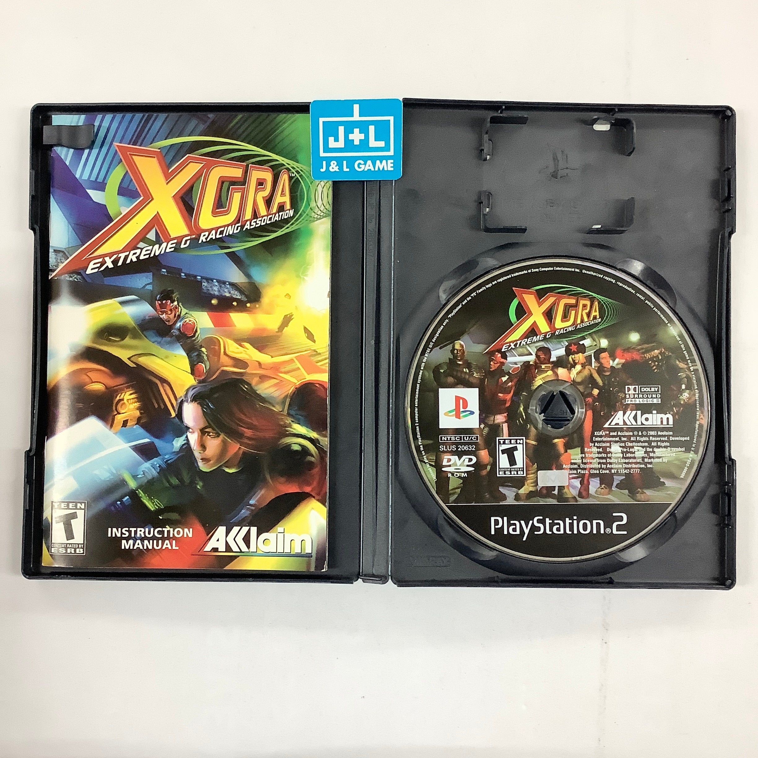 XGRA: Extreme-G Racing Association - (PS2) PlayStation 2