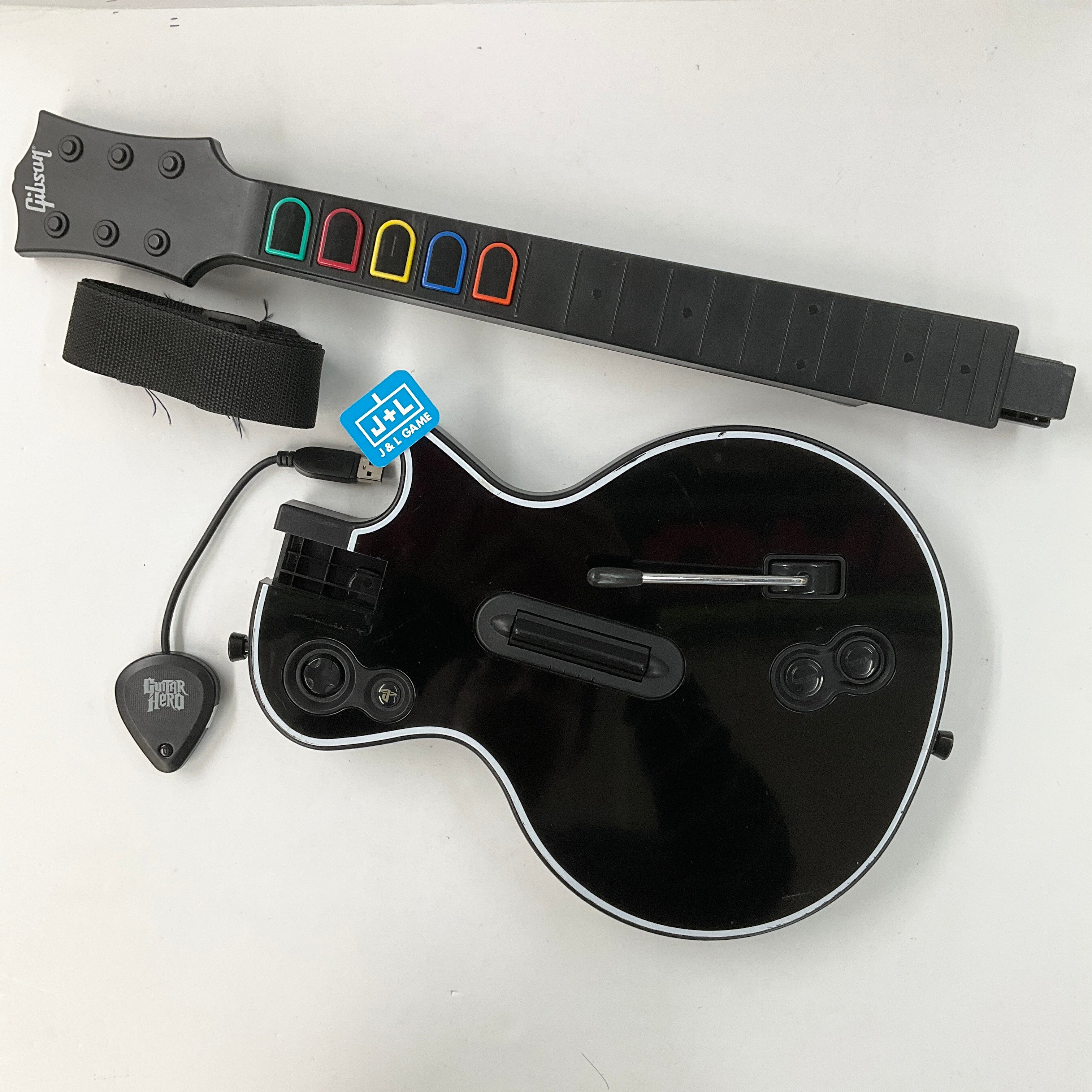 Guitar Hero Les Paul Wireless Guitar - (PS3) PlayStation 3 [Pre-Owned] Accessories Activision Classics   
