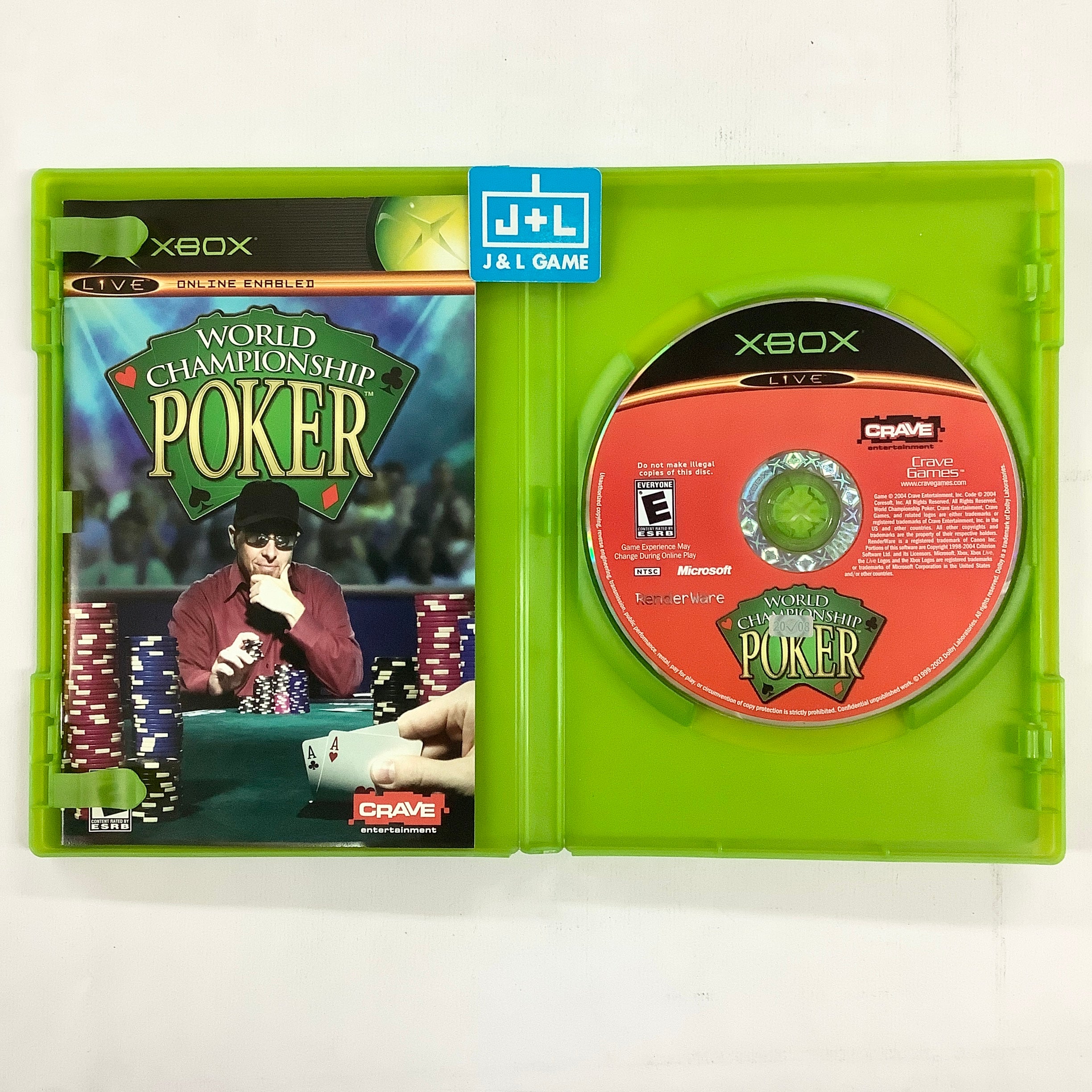 World Championship Poker - (XB) Xbox [Pre-Owned] Video Games Crave   