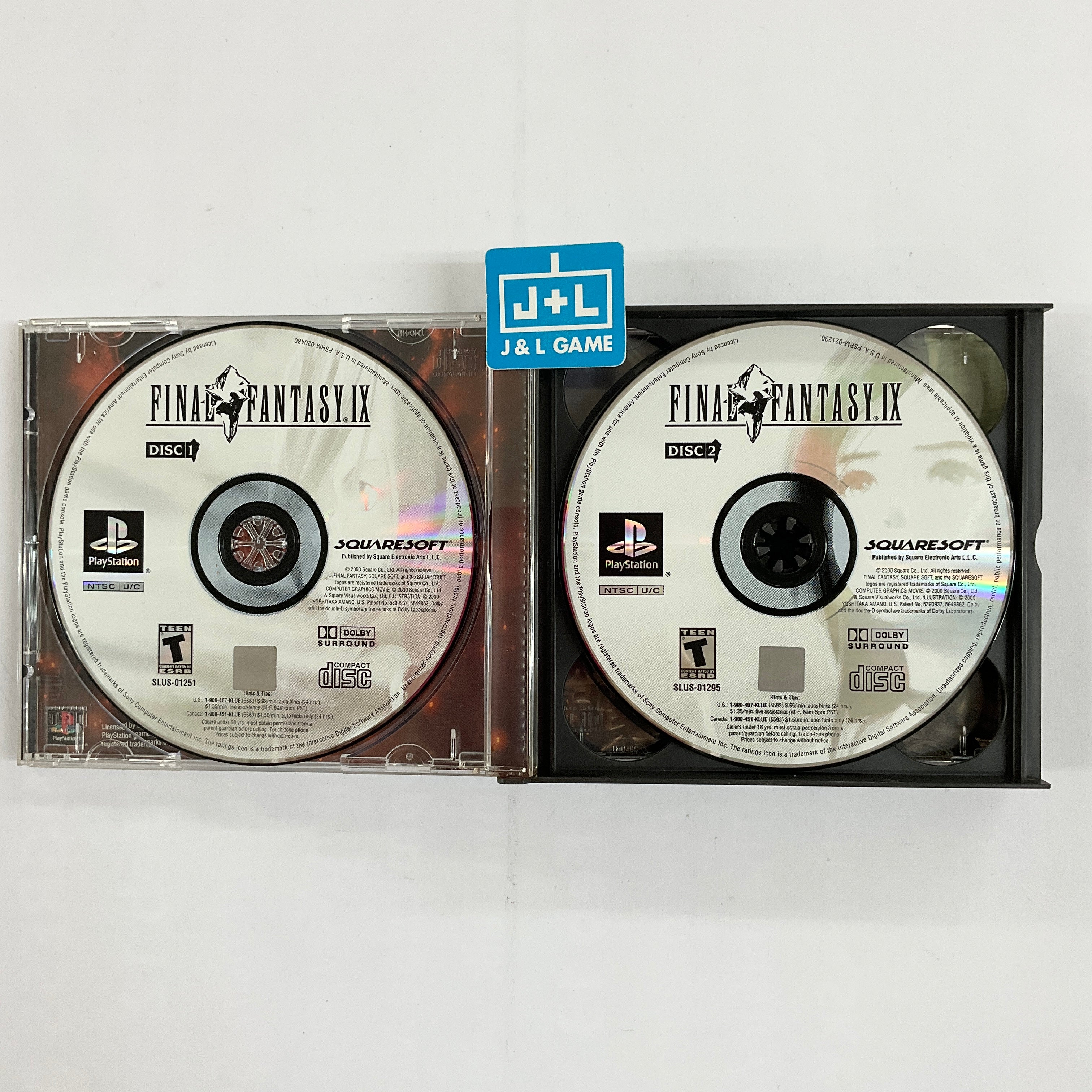 Final Fantasy IX - (PS1) PlayStation 1 [Pre-Owned] Video Games SquareSoft   