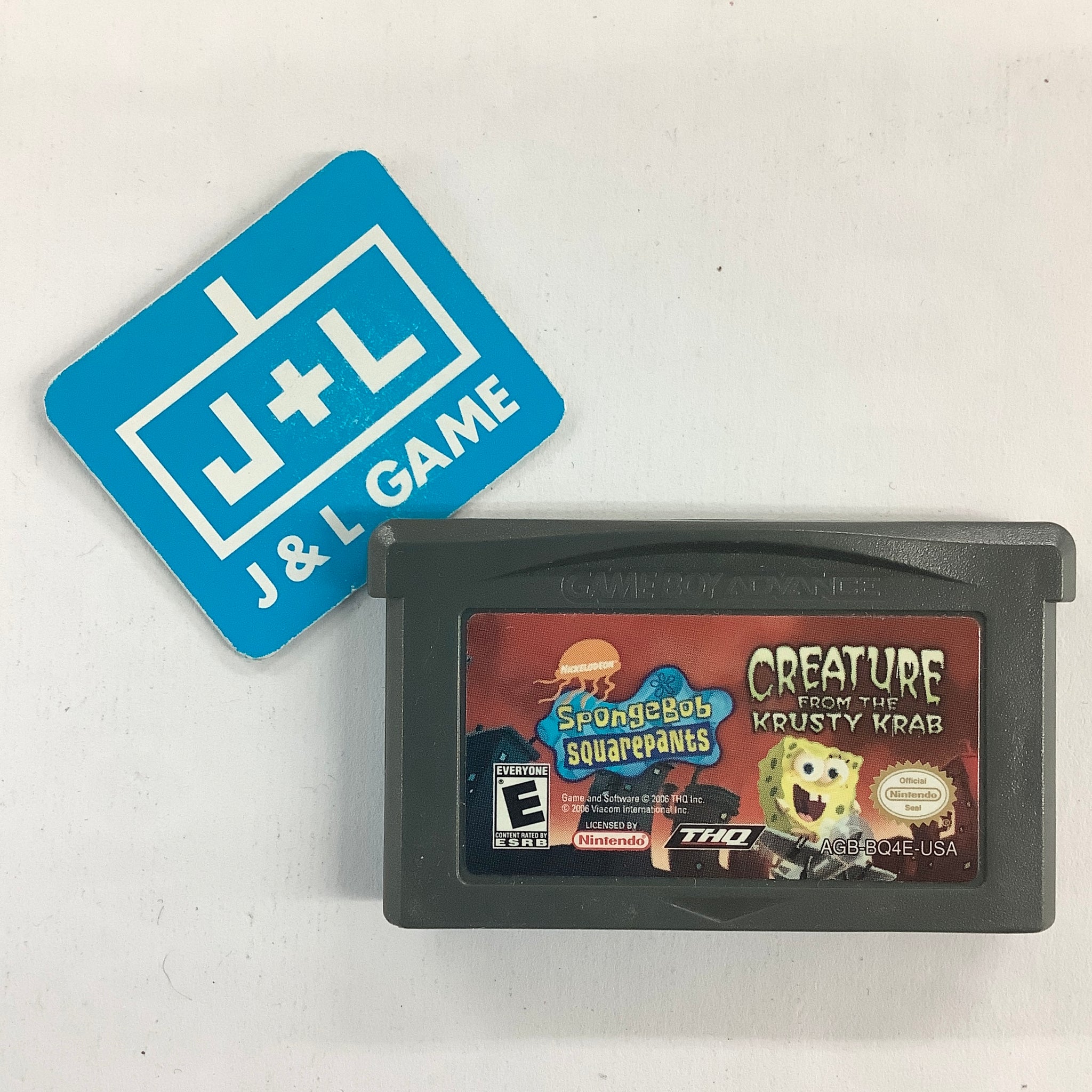 SpongeBob SquarePants: Creature from the Krusty Krab - (GBA) Game Boy Advance [Pre-Owned] Video Games THQ   
