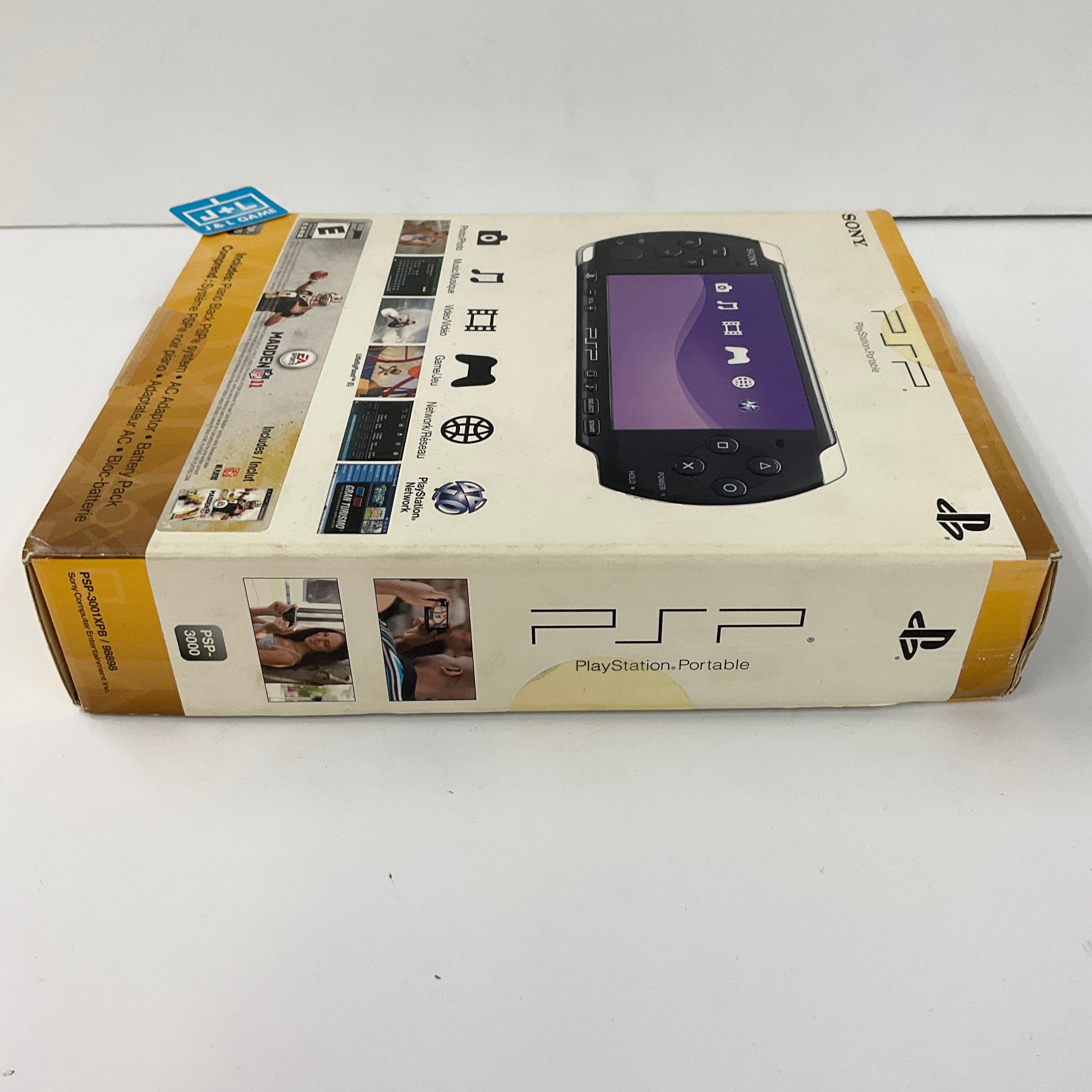Sony PlayStation Portable 3000 Console (Madden NFL 11 Entertainment Pack - Piano Black) - (PSP) Sony PSP Video Games Sony   