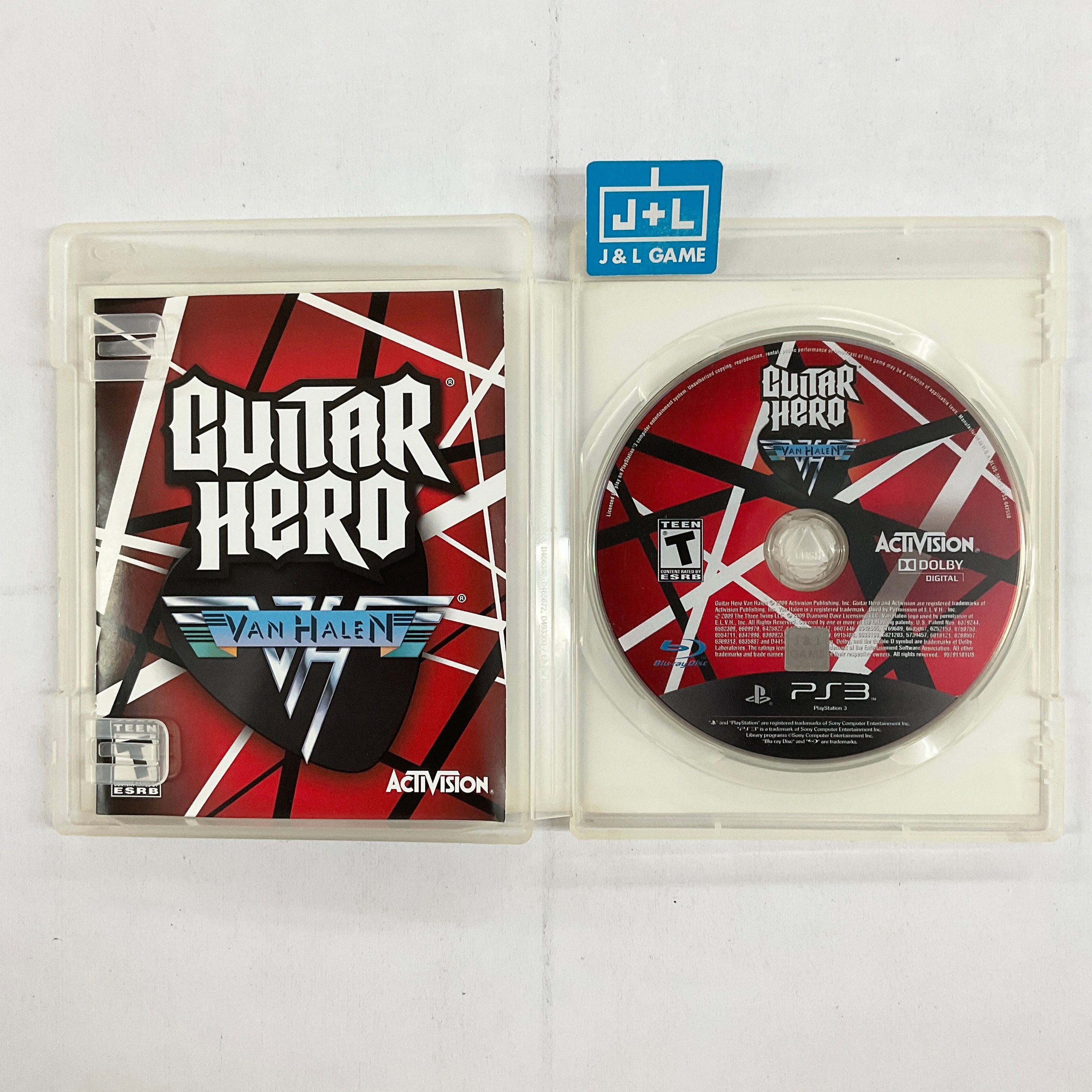 Guitar Hero: Van Halen - (PS3) PlayStation 3 [Pre-Owned] Video Games Activision   