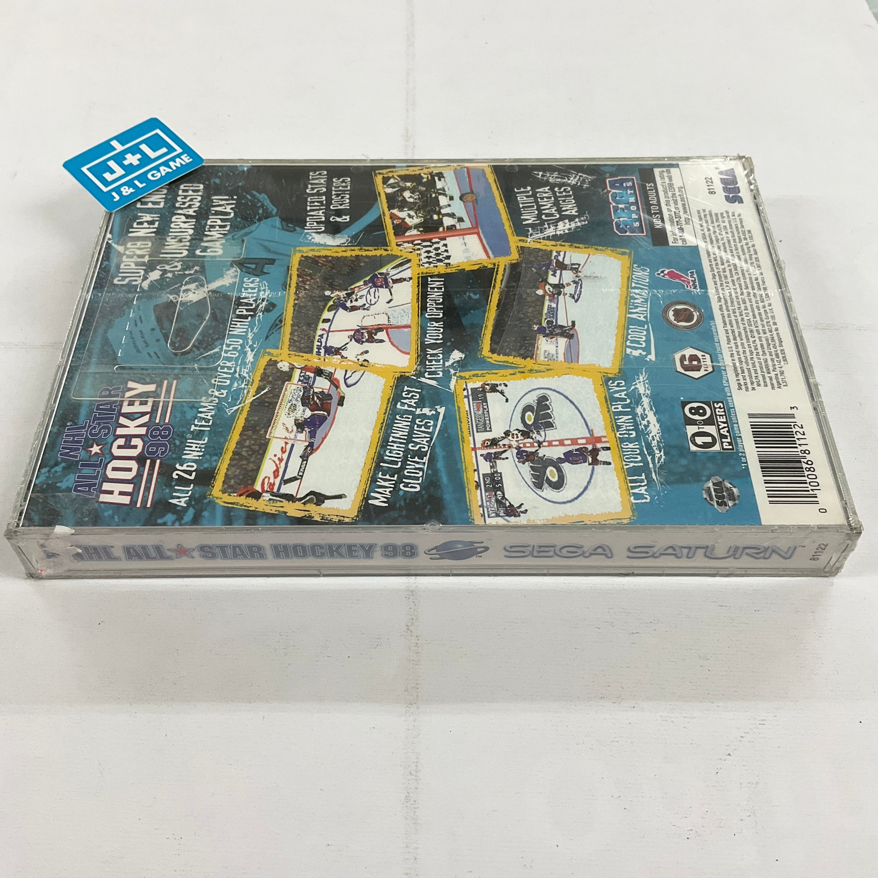 NHL All-Star Hockey 98 - (SS) SEGA Saturn Video Games Sega   