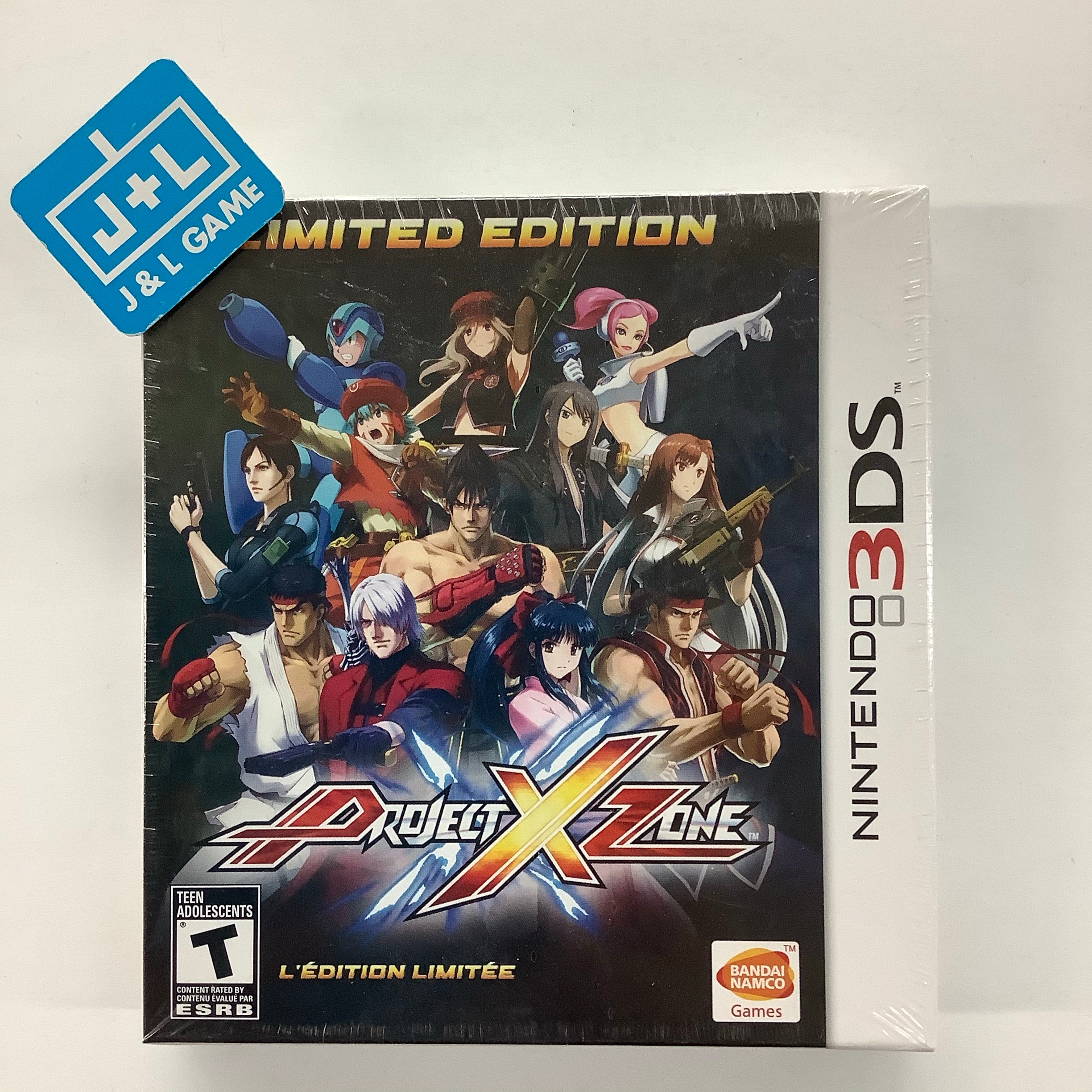 Project X Zone (Limited Edition) - Nintendo 3DS Video Games Namco Bandai Games   