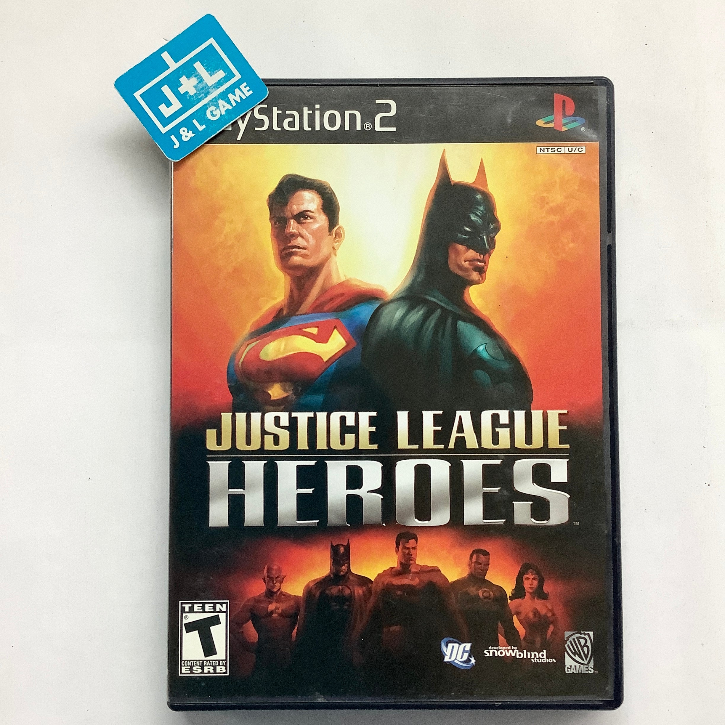Justice League Heroes - (PS2) PlayStation 2 [Pre-Owned] Video Games Warner Bros. Interactive Entertainment   