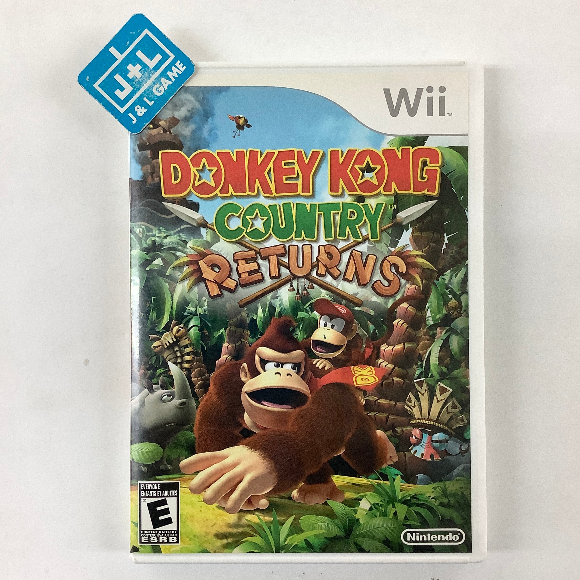 Donkey Kong Country Returns - Nintendo Wii [Pre-Owned] Video Games Nintendo   