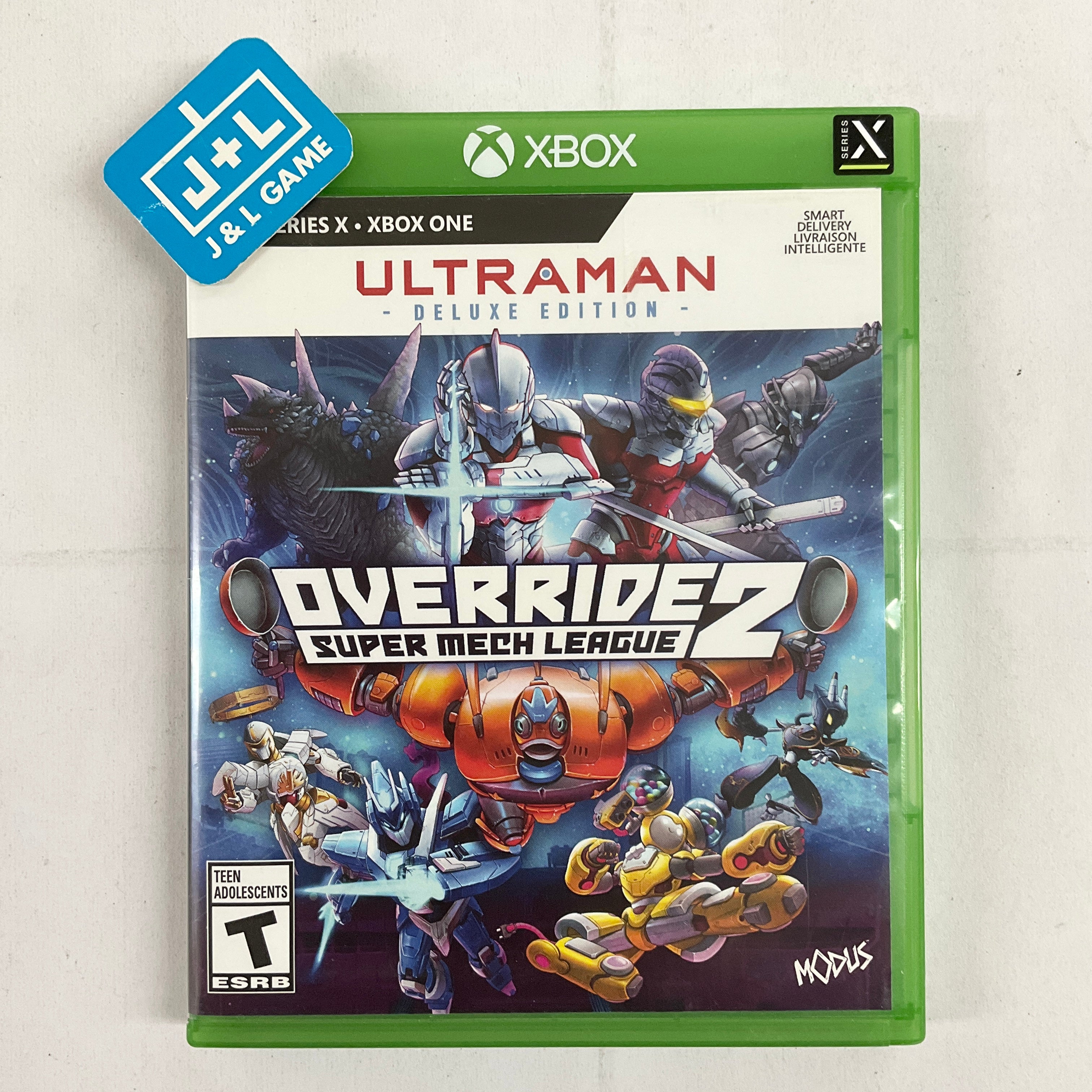 Override 2: Ultraman Deluxe Edition -  (XSX) Xbox Series X [Pre-Owned] Video Games Modus   