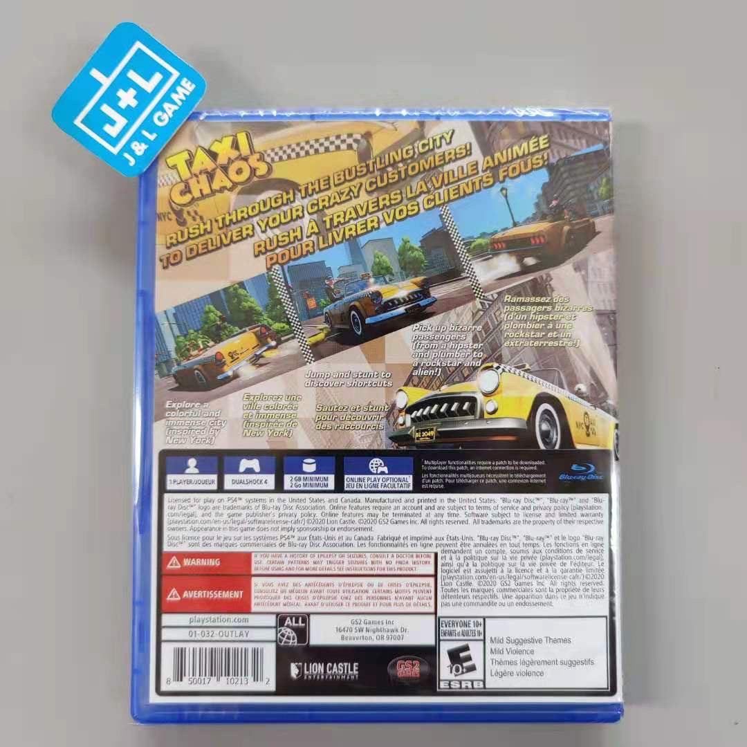 Taxi Chaos - PlayStation 4 Video Games GS2 Games   