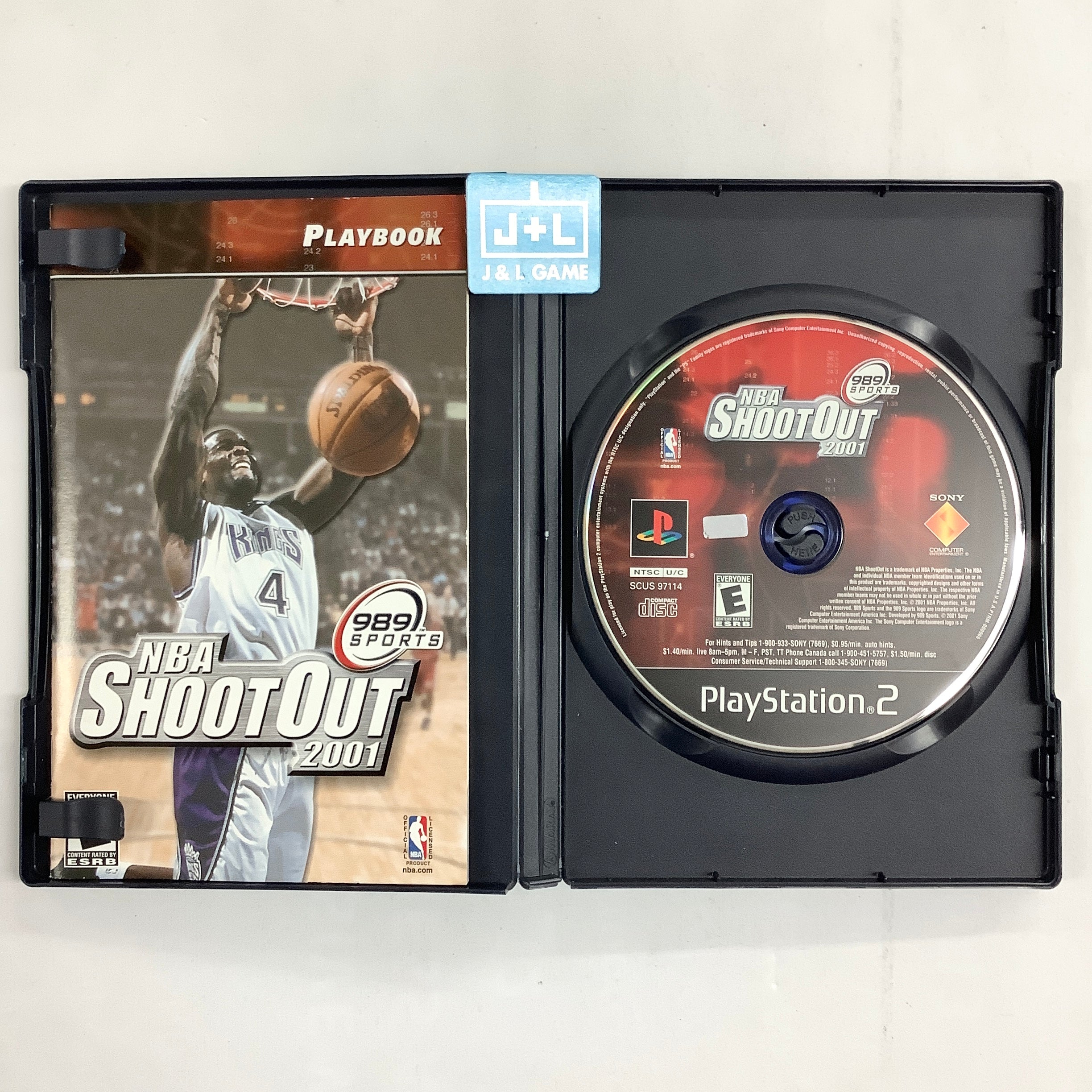 NBA ShootOut 2001 - (PS2) PlayStation 2 [Pre-Owned] Video Games SCEA   