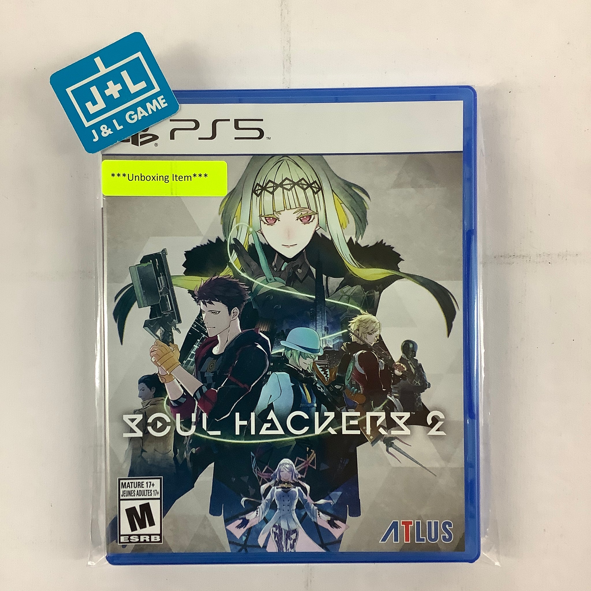Soul Hackers 2: Launch Edition - (PS5) PlayStation 5 [UNBOXING] Video Games SEGA   