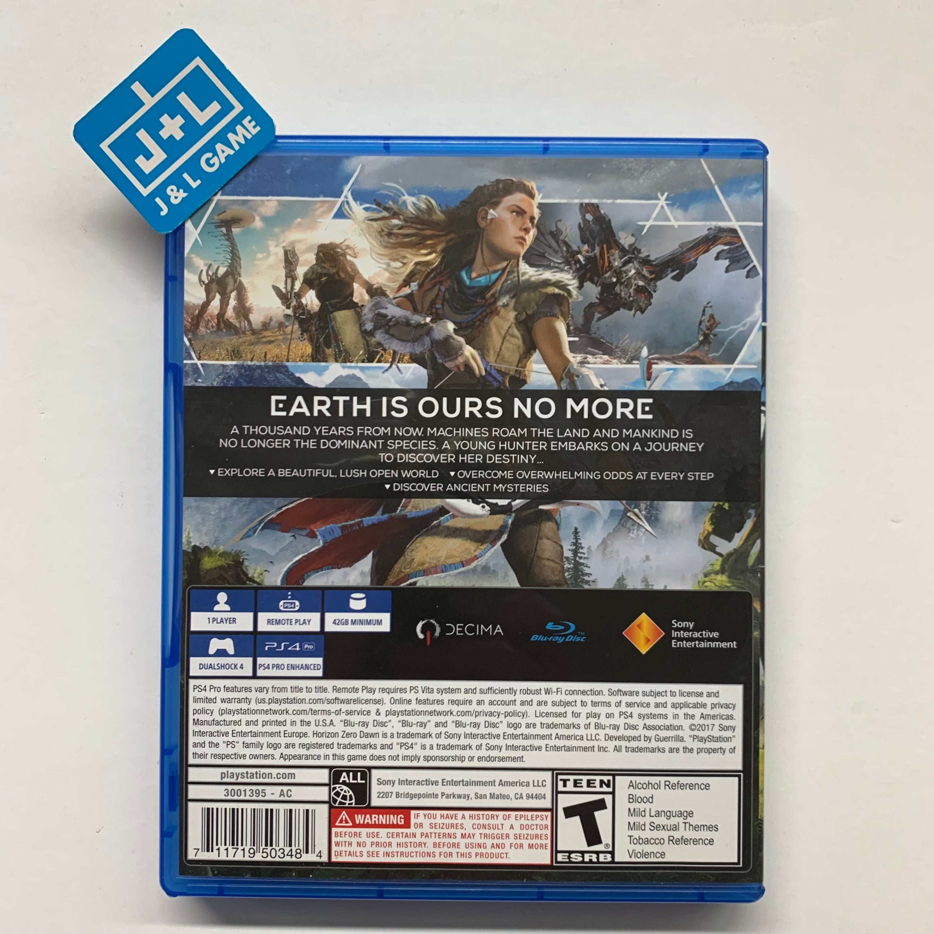 Horizon Zero Dawn - (PS4) PlayStation 4 [Pre-Owned] Video Games Sony Interactive Entertainment   