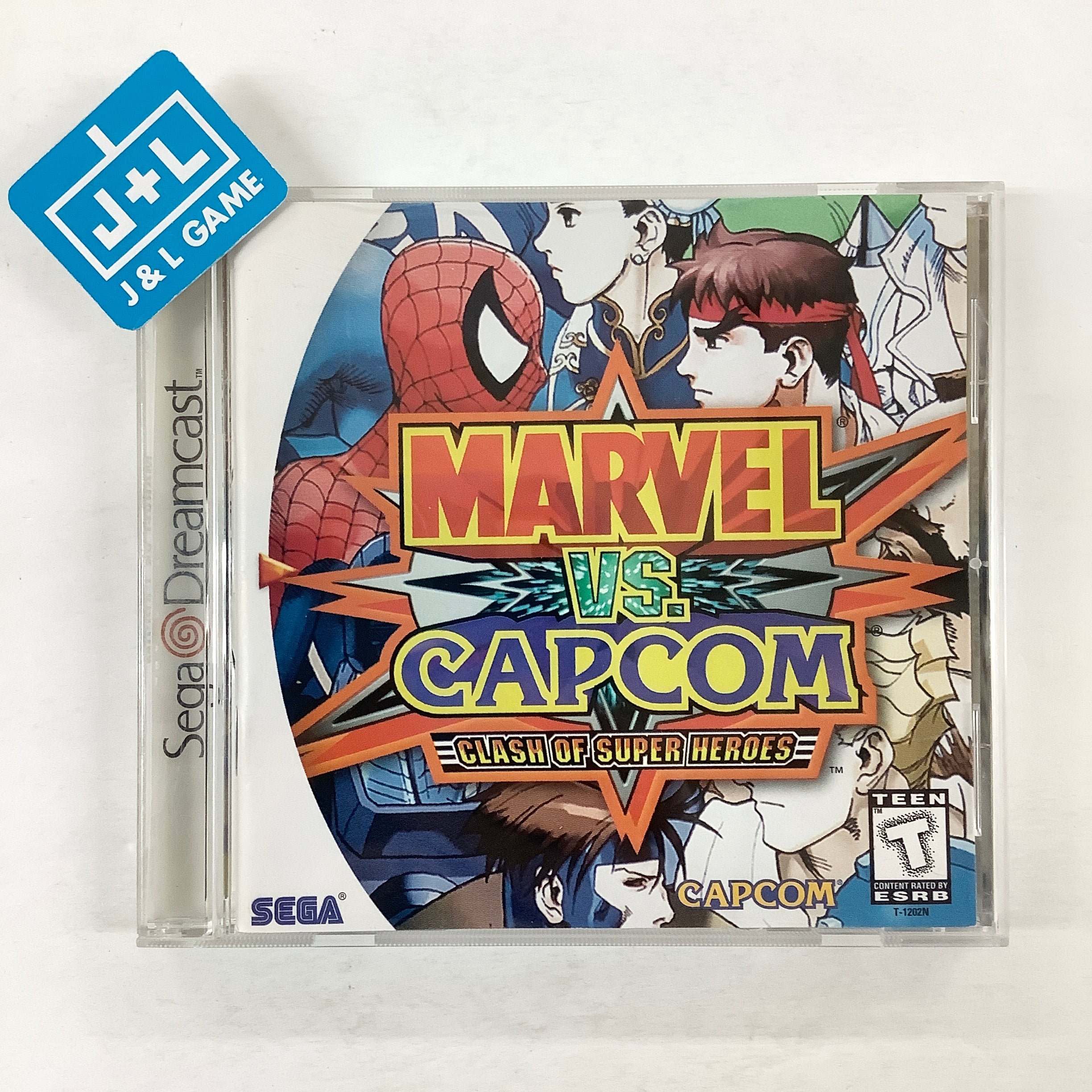 Marvel vs. Capcom: Clash of Super Heroes - (DC) SEGA Dreamcast  [Pre-Owned] Video Games Capcom   