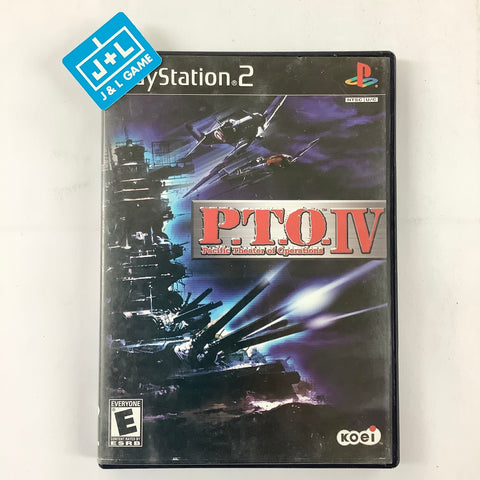 P.T.O. IV: Pacific Theater of Operations - (PS2) PlayStation 2 [Pre-Owned] Video Games Koei   