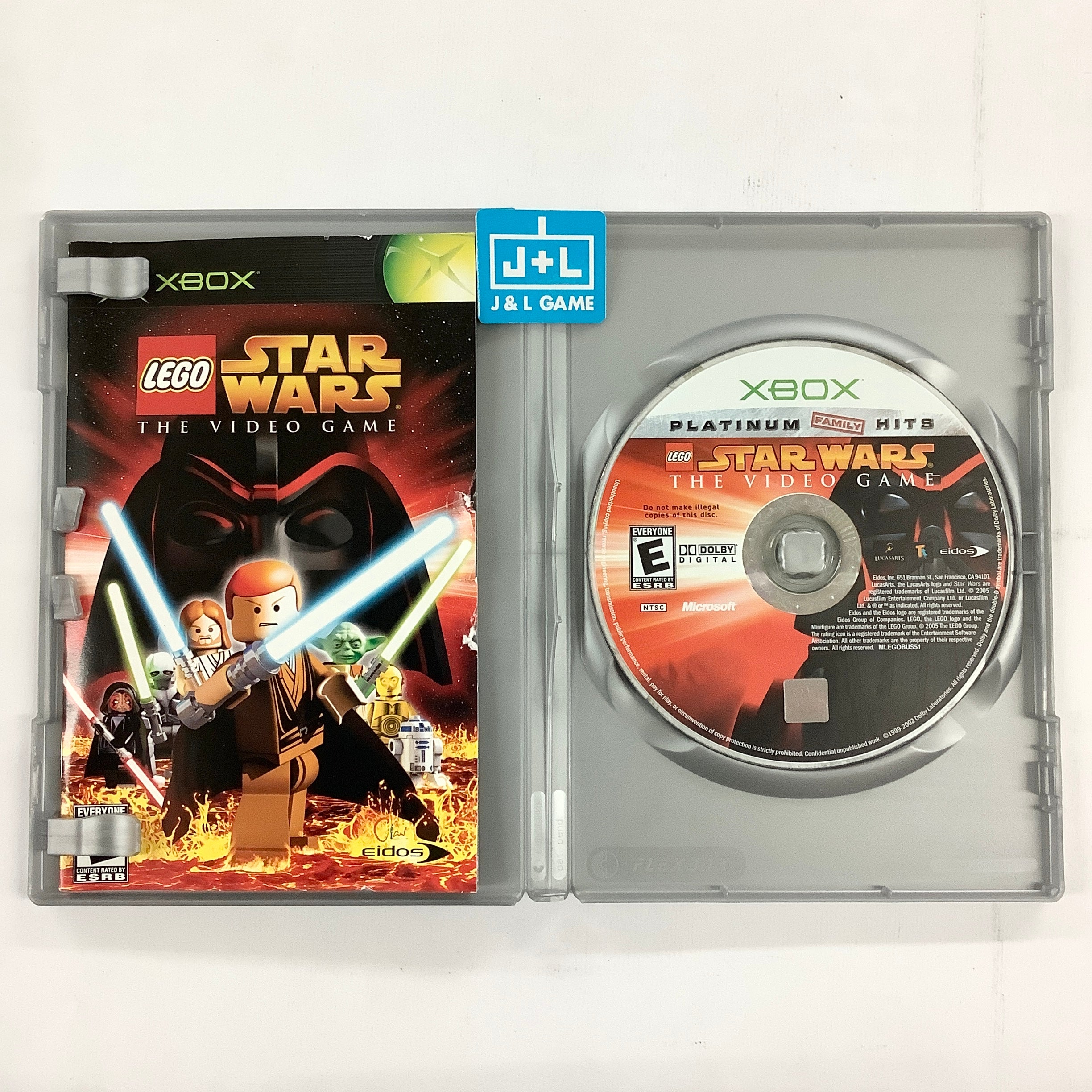 LEGO Star Wars (Platinum Family Hits) - (XB) Xbox [Pre-Owned] Video Games Eidos Interactive   