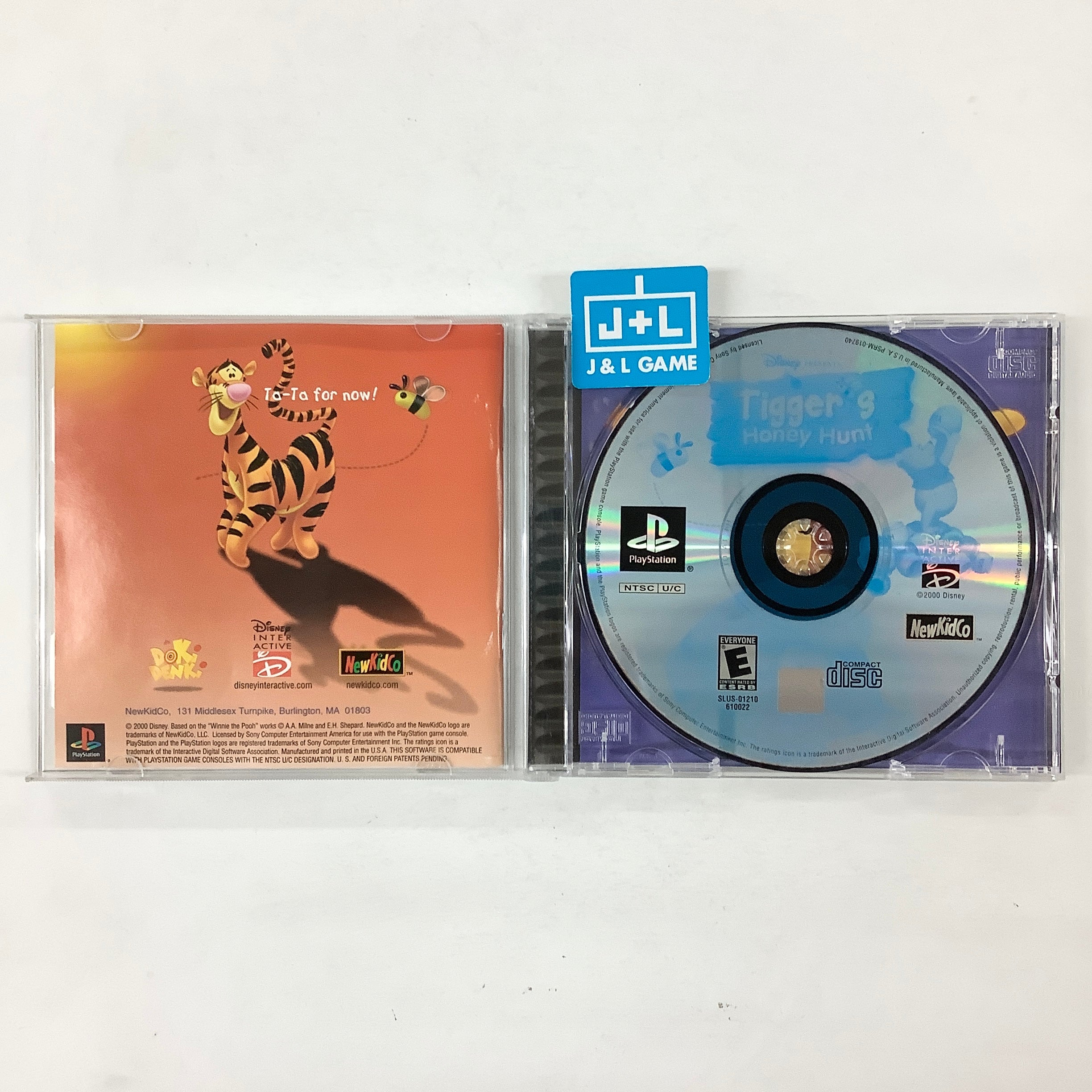 Disney Presents: Tigger's Honey Hunt - (PS1) PlayStation 1 [Pre-Owned] Video Games NewKidCo   