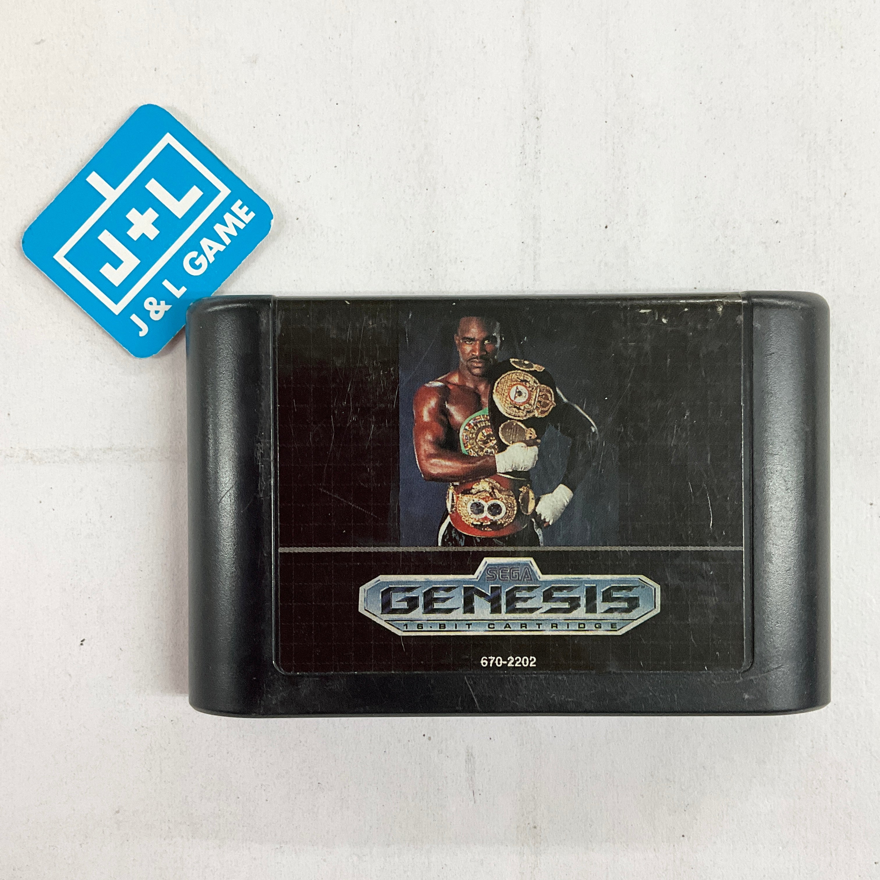 Evander 'Real Deal' Holyfield's Boxing - (SG) SEGA Genesis [Pre-Owned] Video Games Sega   