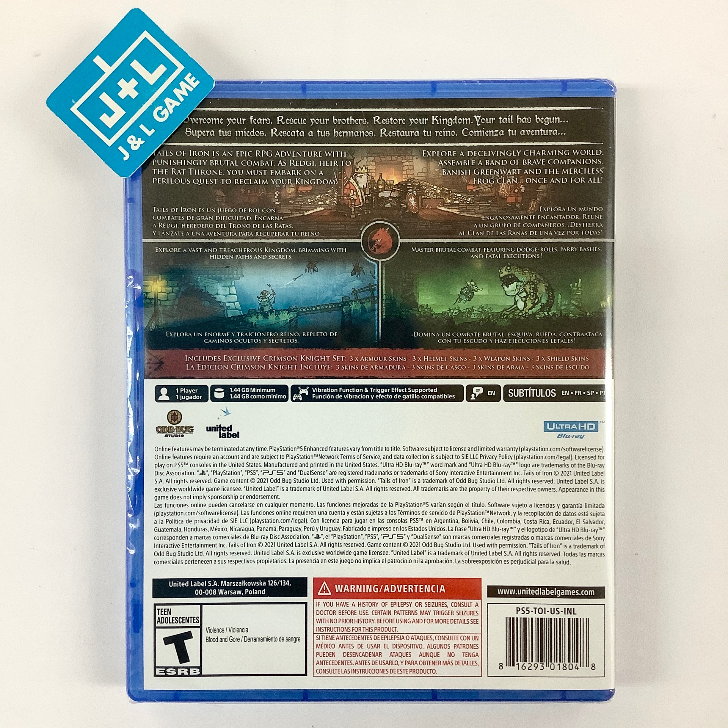 Tails of Iron - (PS5) PlayStation 5 Video Games CI Games   