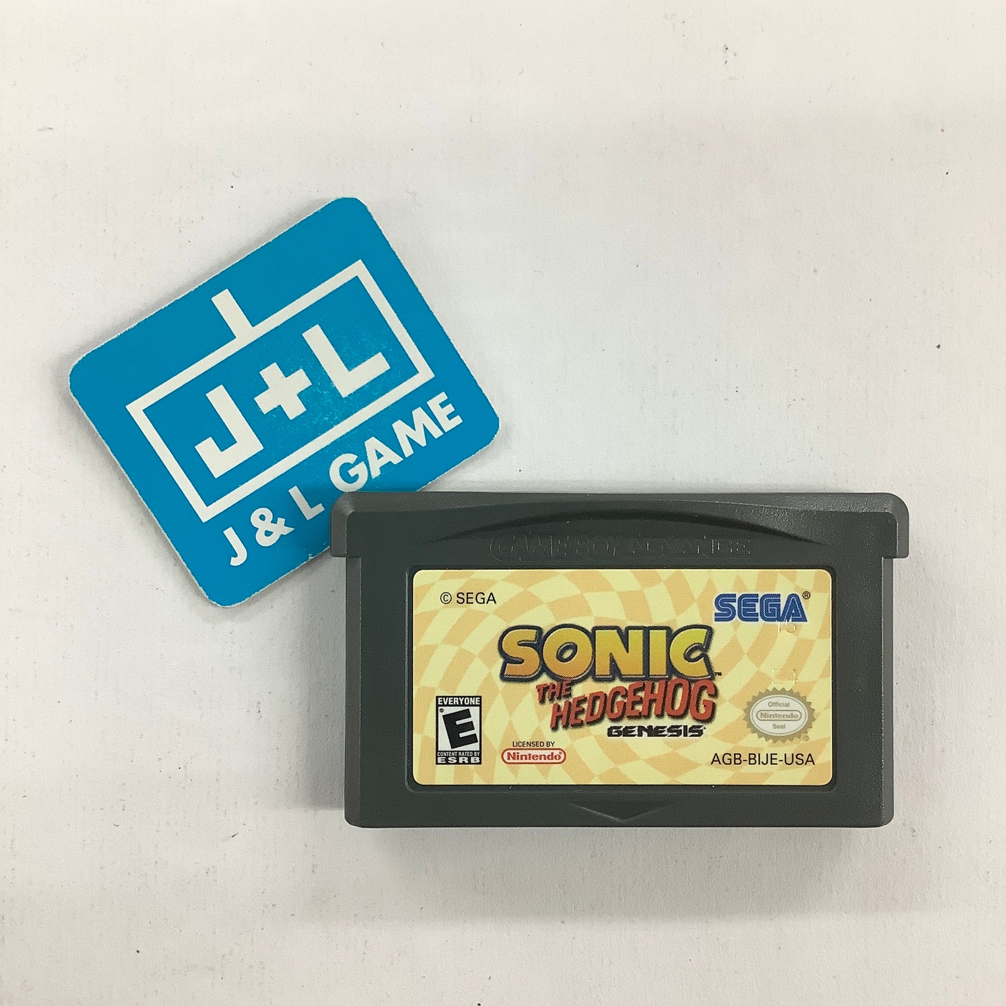 Sonic the Hedgehog Genesis Version Nintendo Game Boy Advance 