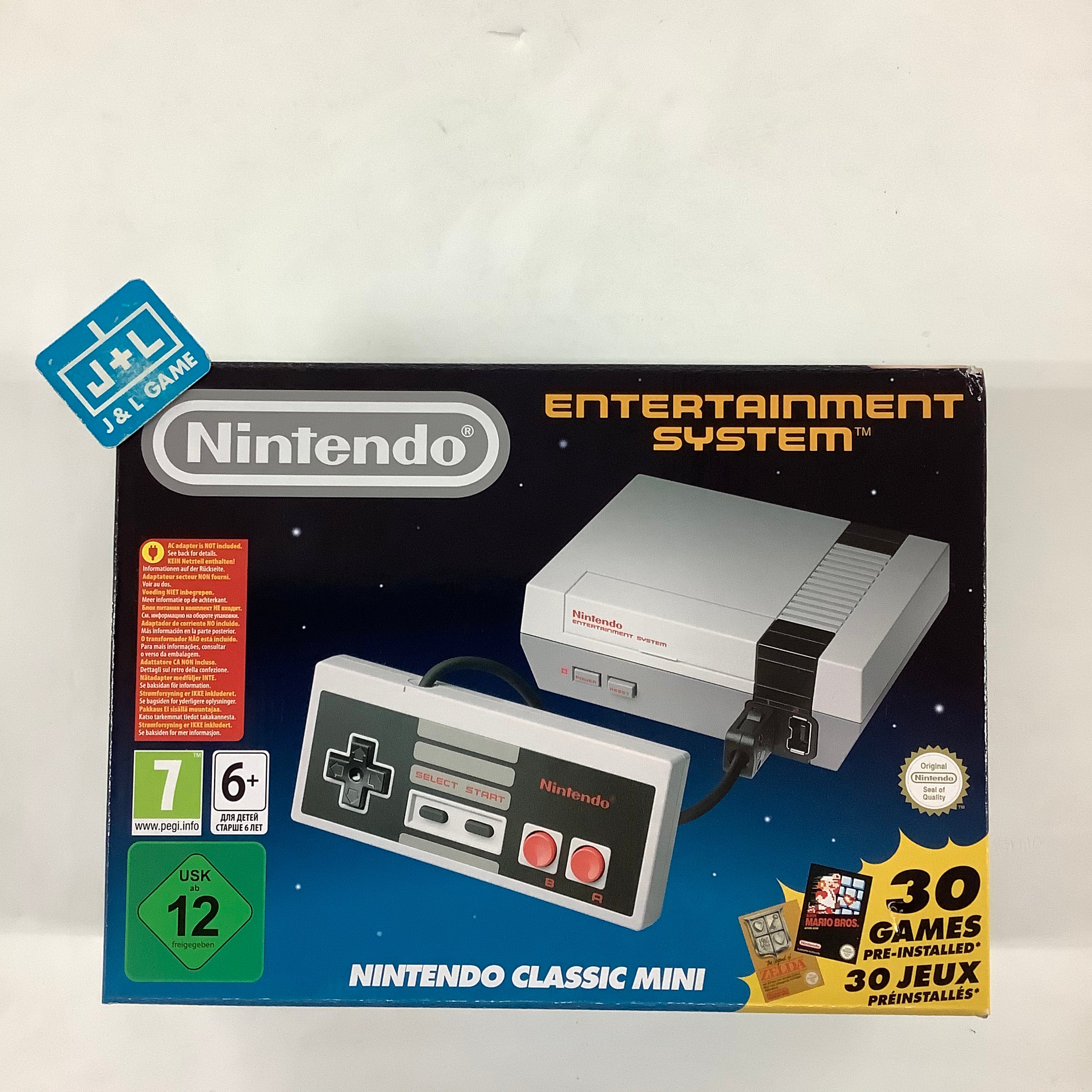 Nintendo NES Classic Mini - (NES) Nintendo Entertainment System (European Import) CONSOLE Nintendo   