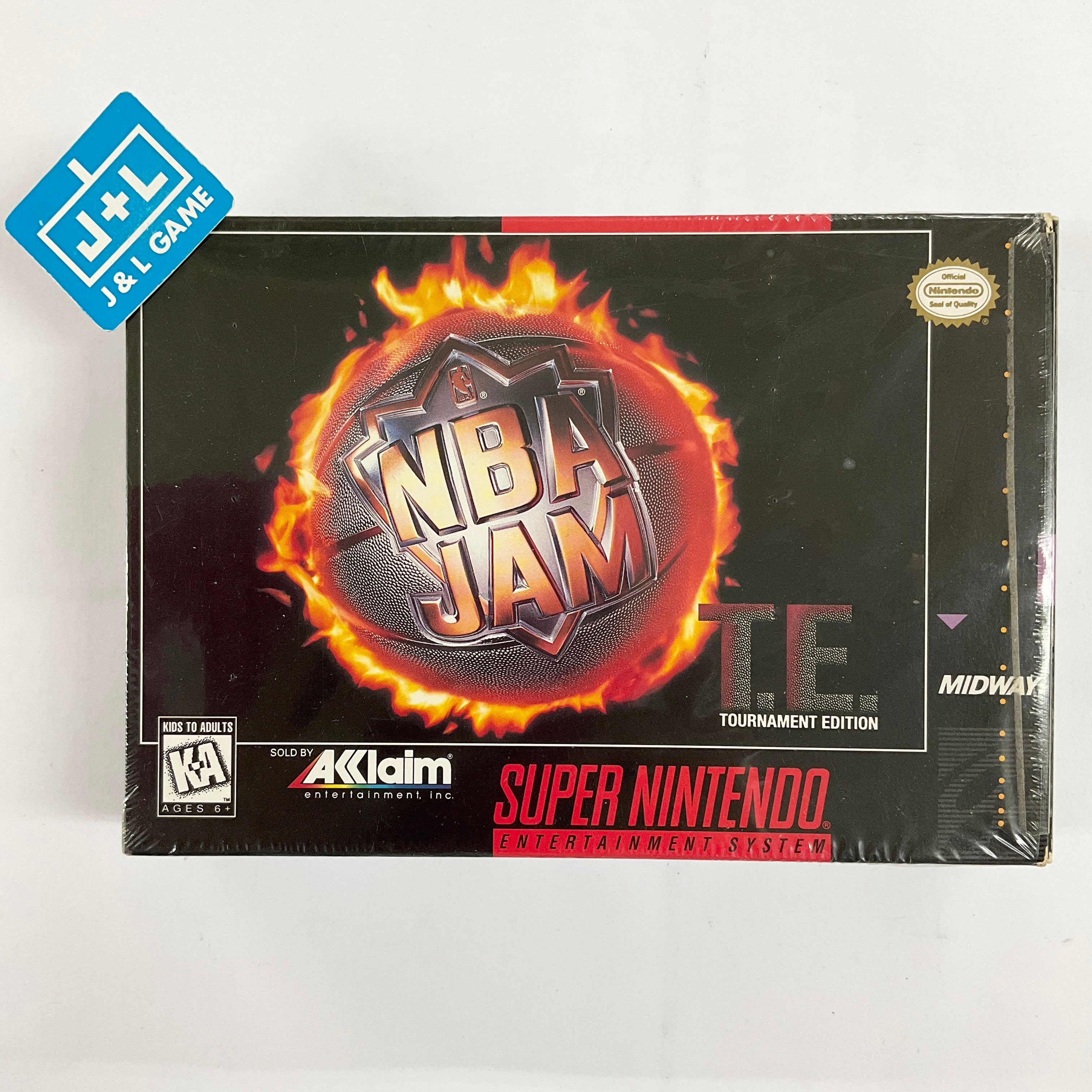 NBA Jam: Tournament Edition - (SNES) Super Nintendo  [Pre-Owned] Video Games Acclaim   