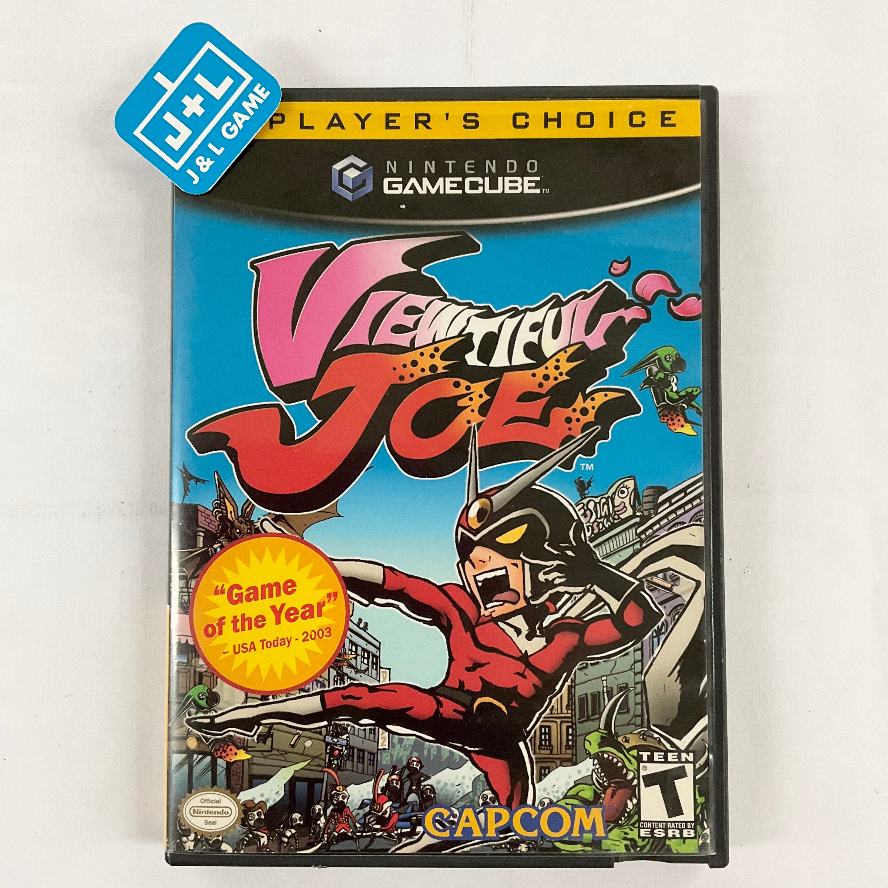 Viewtiful Joe (Player's Choice) - (GC) Gamecube [Pre-Owned] Video Games Capcom   