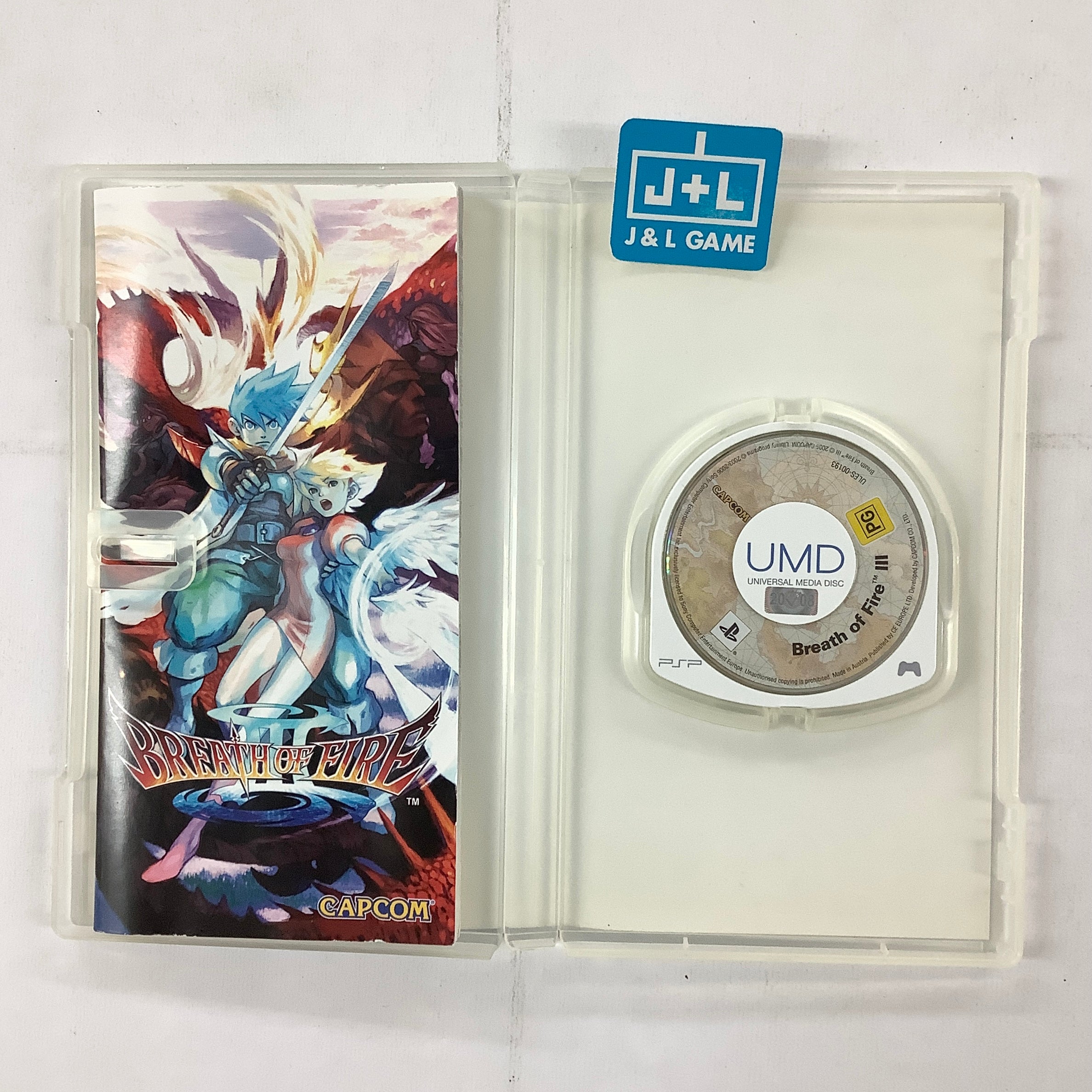 Breath of Fire III - Sony PSP [Pre-Owned] (European Import) Video Games Capcom   