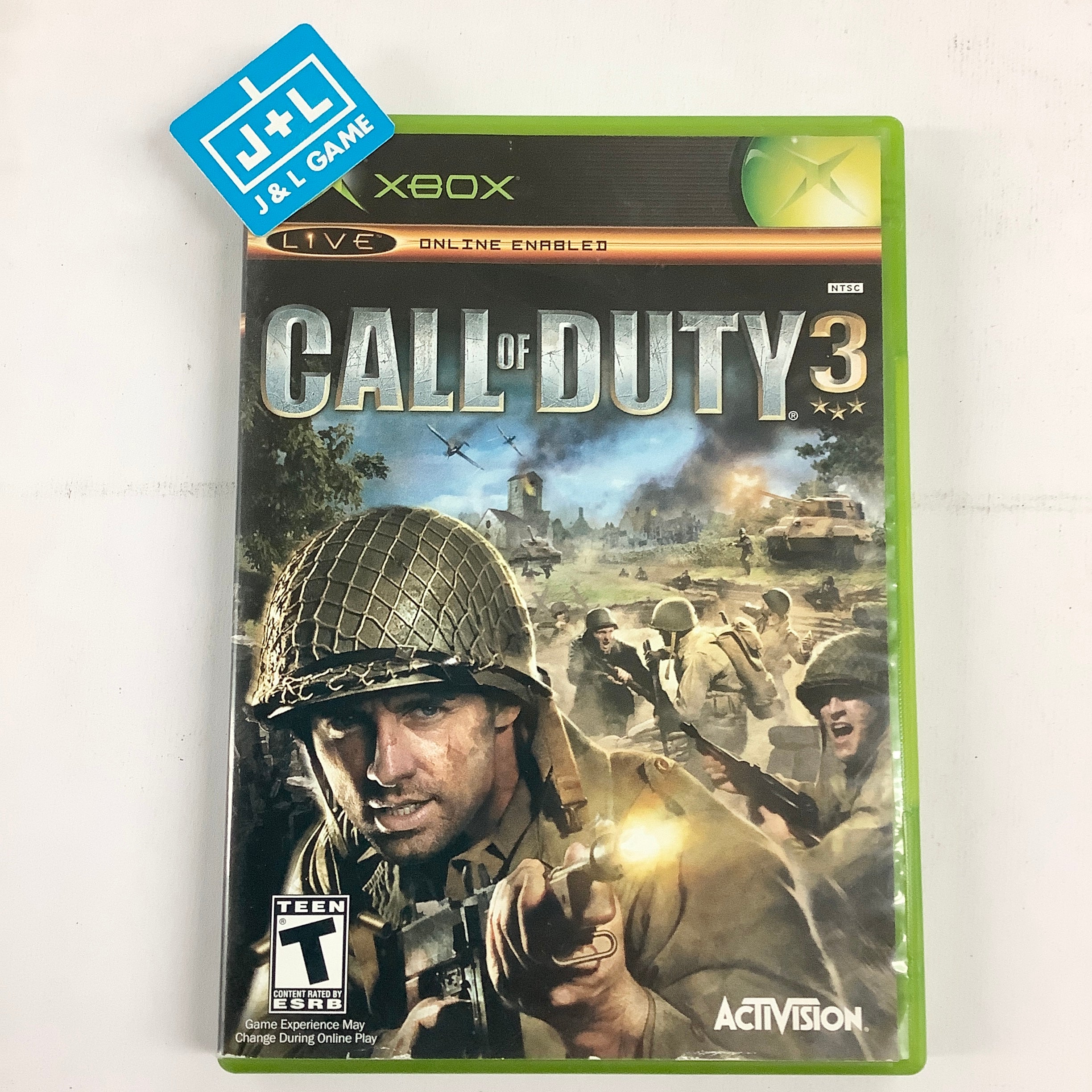 Call of Duty 3 - (XB) Xbox [Pre-Owned] Video Games Activision   