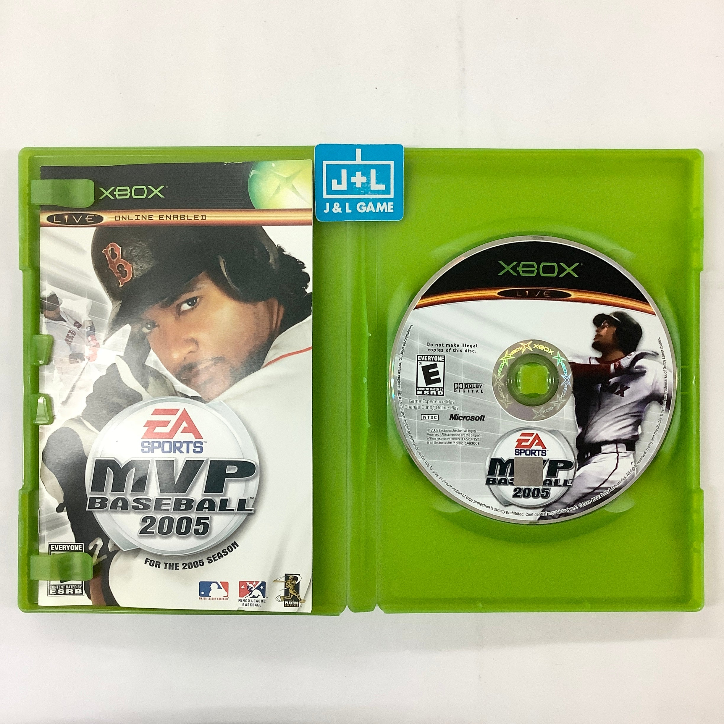 MVP Baseball 2005 - (XB) Xbox [Pre-Owned] Video Games EA Sports   
