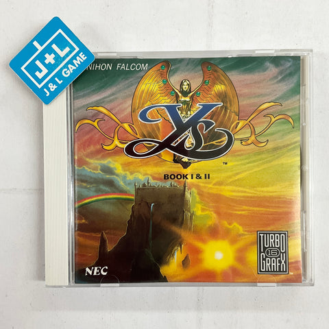 Ys Book I & II - (TCD) Turbo CD [Pre-Owned] Video Games Hudson   