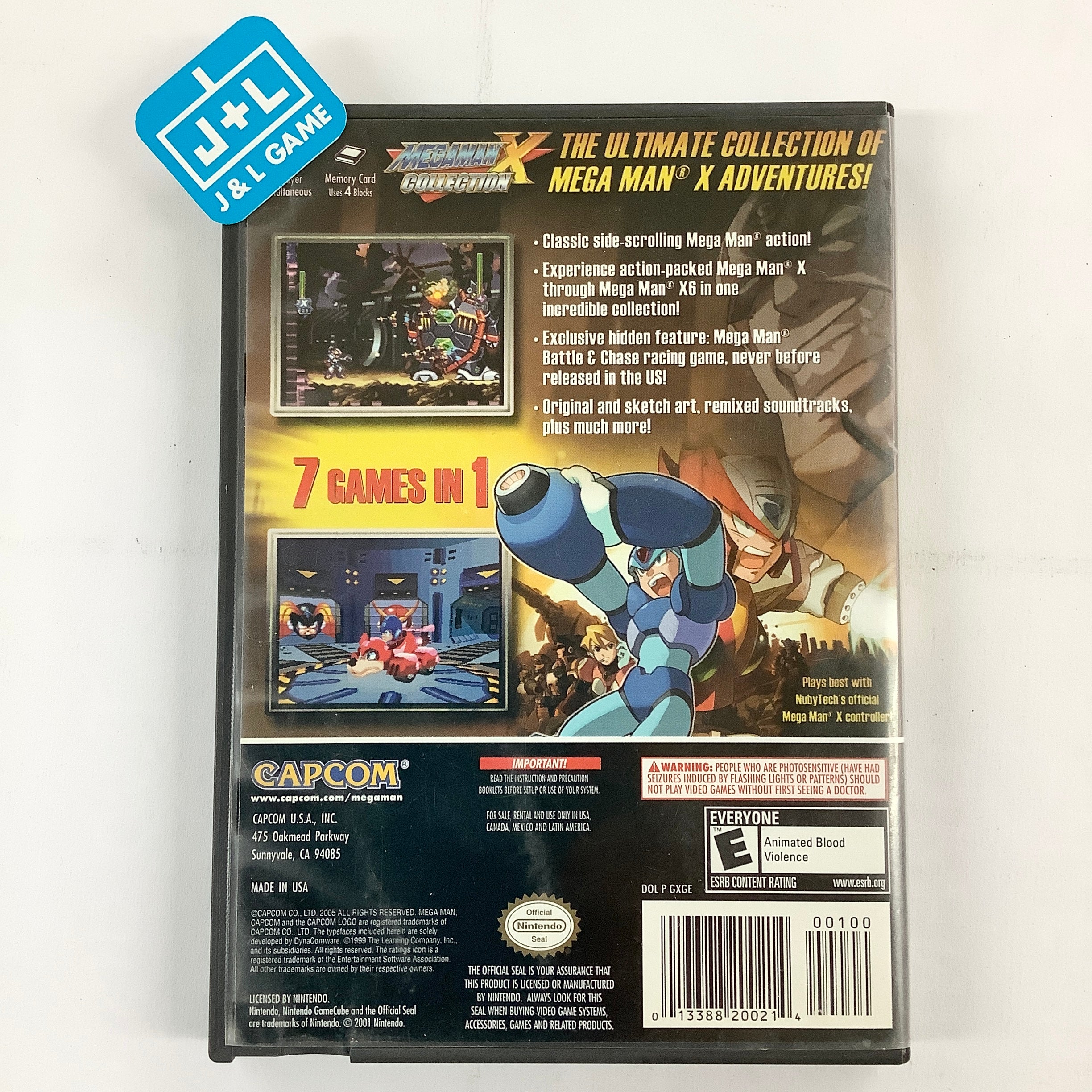 Mega Man X Collection - (GC) GameCube [Pre-Owned] Video Games Capcom   