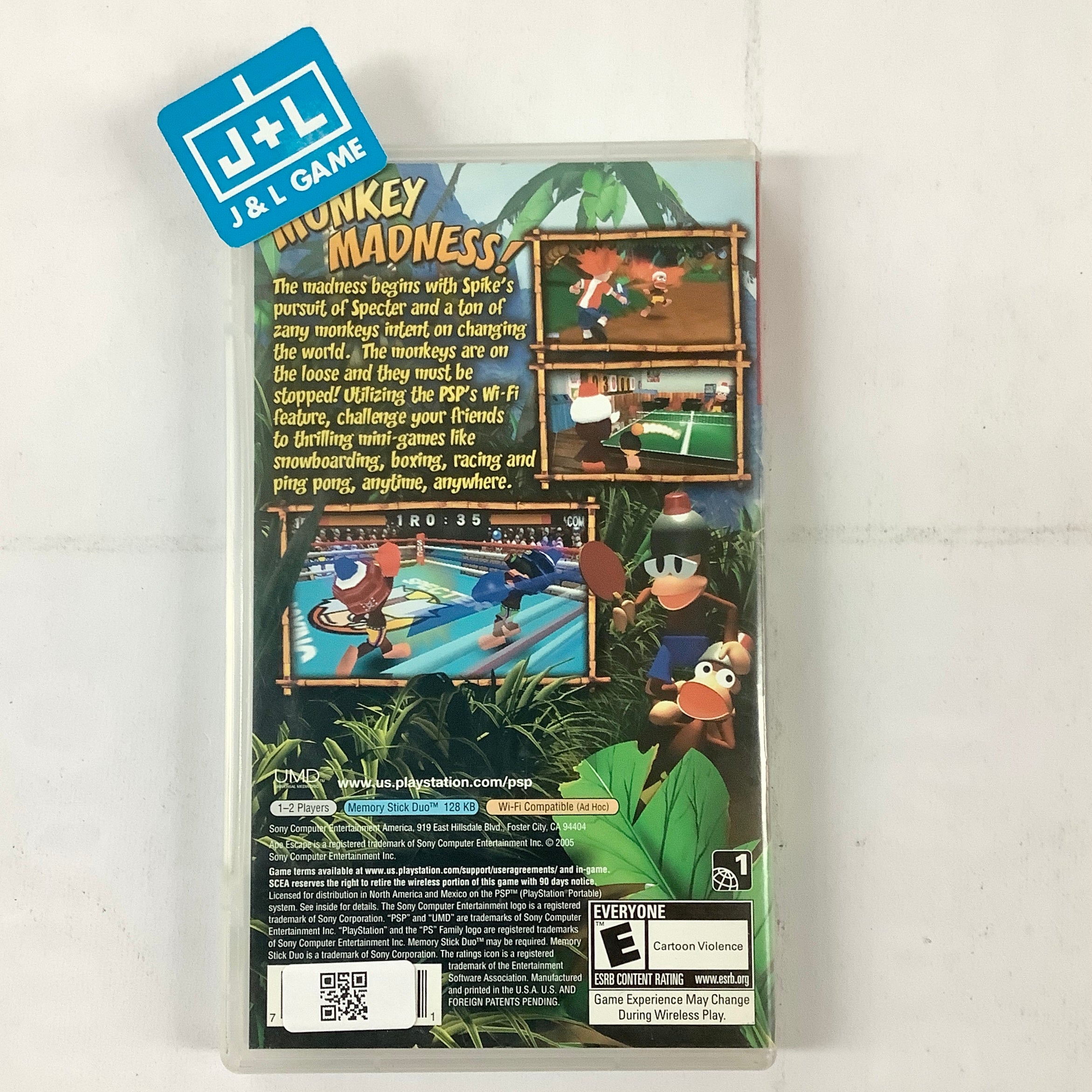 Ape Escape: On the Loose (Greatest Hits) - Sony PSP [Pre-Owned] Video Games SCEA   
