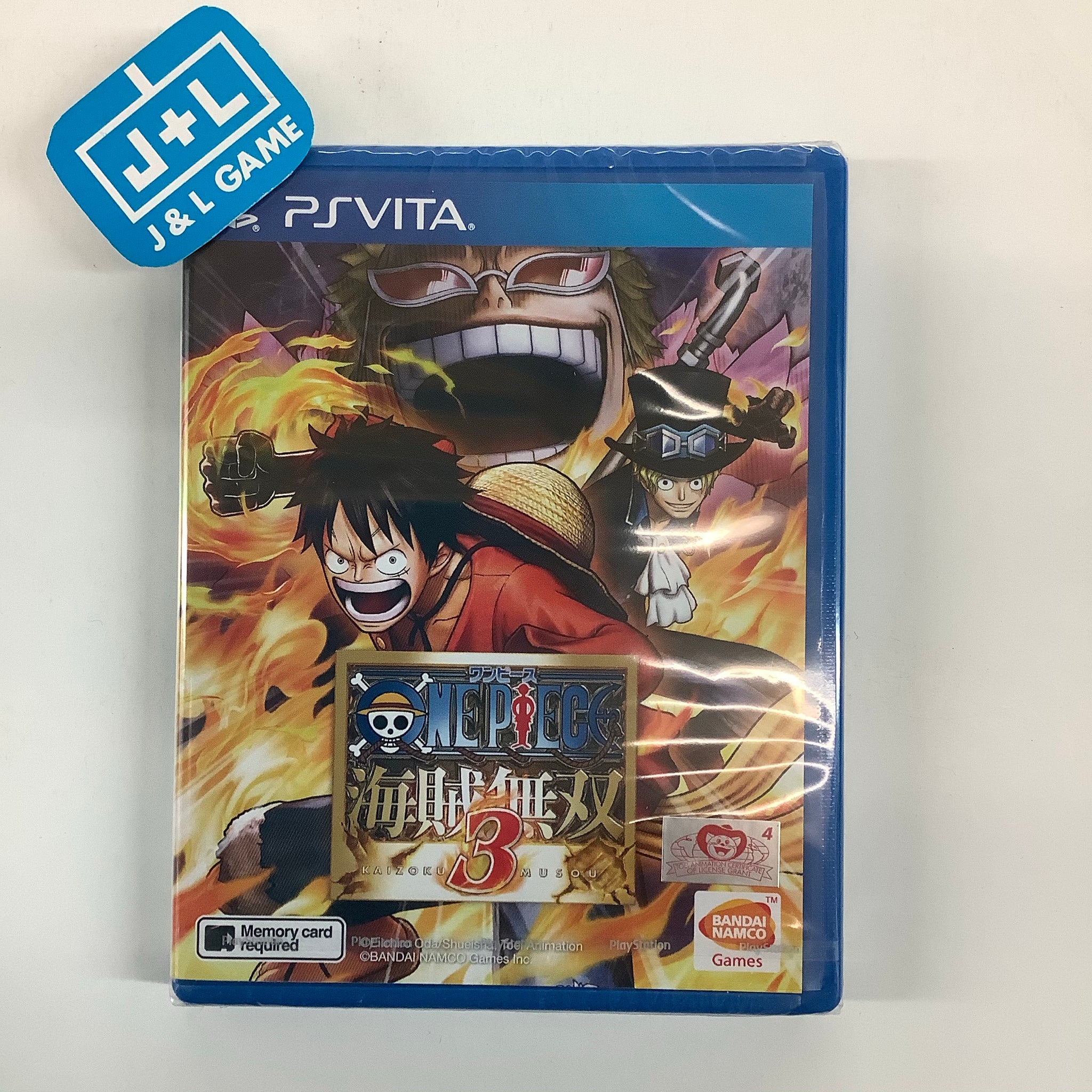 One Piece: Kaizoku Musou 3 (Japanese Sub) - (PSV) PlayStation Vita (Asia Import) Video Games Bandai Namco Games   