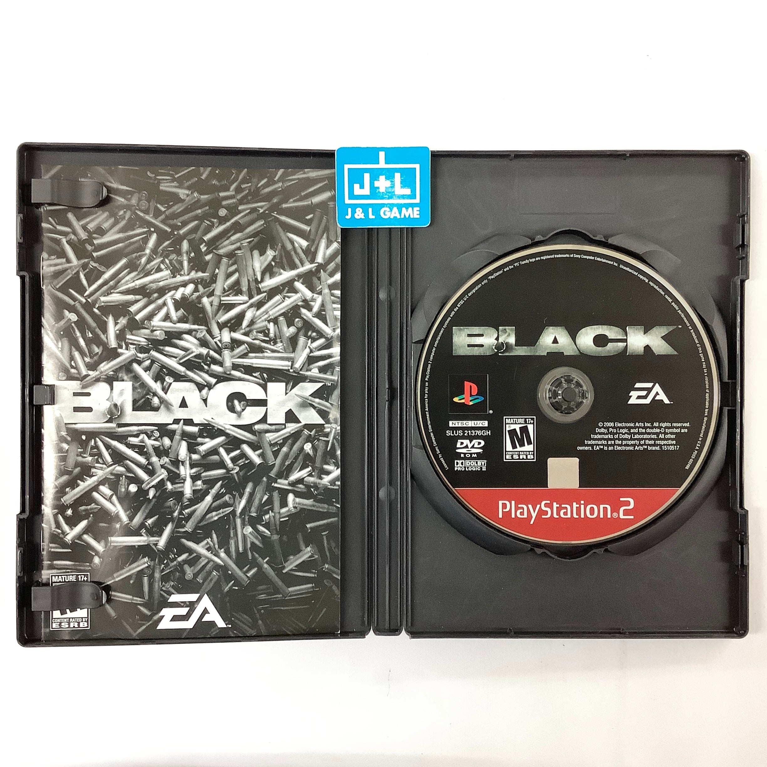 Black (Greatest Hits) - (PS2) PlayStation 2 [Pre-Owned] Video Games EA Games   