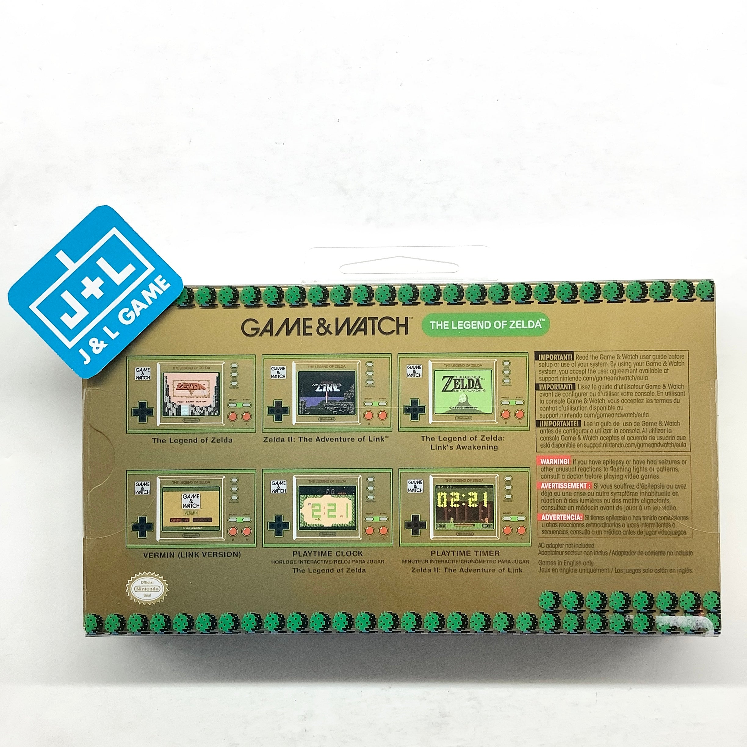 Nintendo Game & Watch: The Legend of Zelda - US Version Game & Watch Nintendo   