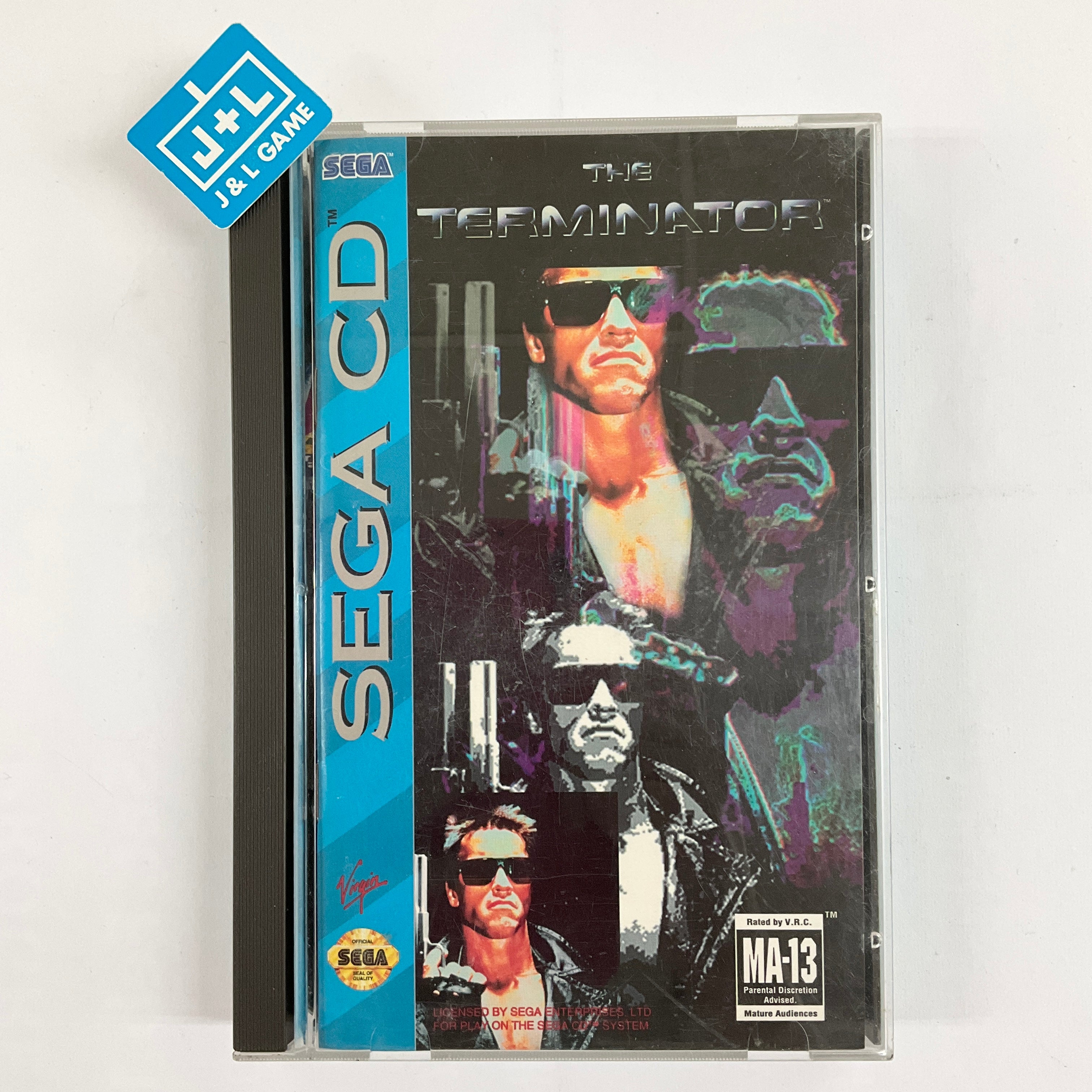 The Terminator - SEGA CD [Pre-Owned] Video Games Virgin Interactive   