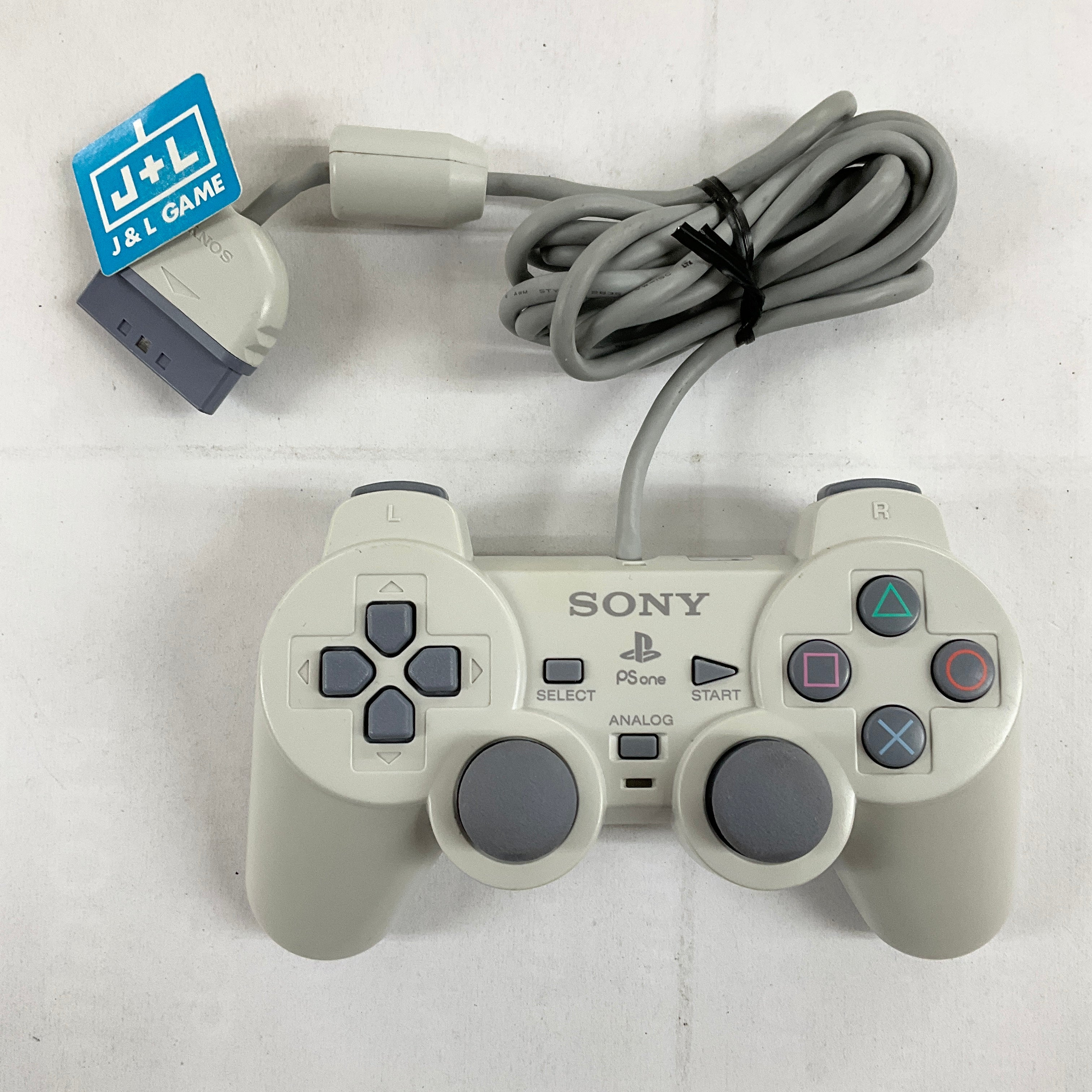 Sony PlayStation Dual Analog Controller (White) - (PS1) PlayStation 1 [Pre-Owned] Accessories Sony   