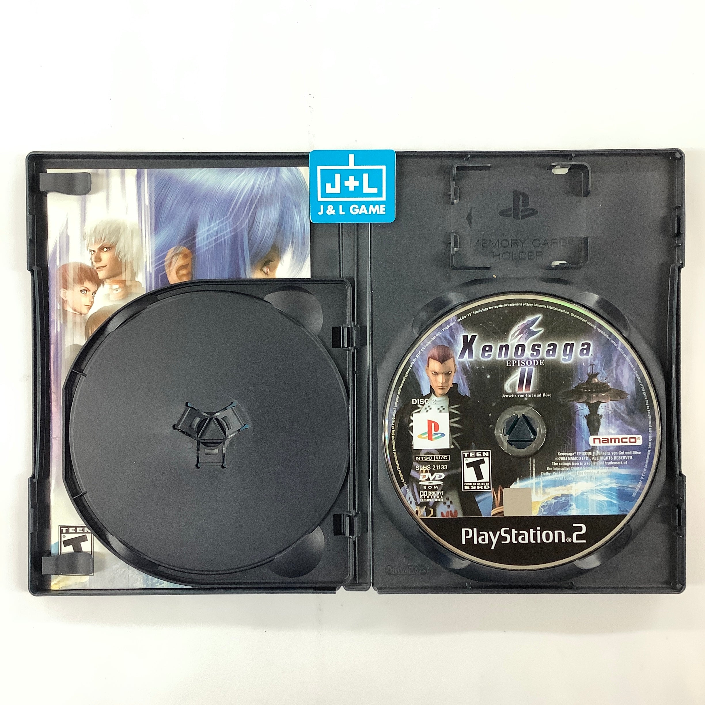 Xenosaga Episode II: Jenseits Von Gut und Bose - (PS2) PlayStation 2 [Pre-Owned] Video Games BANDAI NAMCO Entertainment   