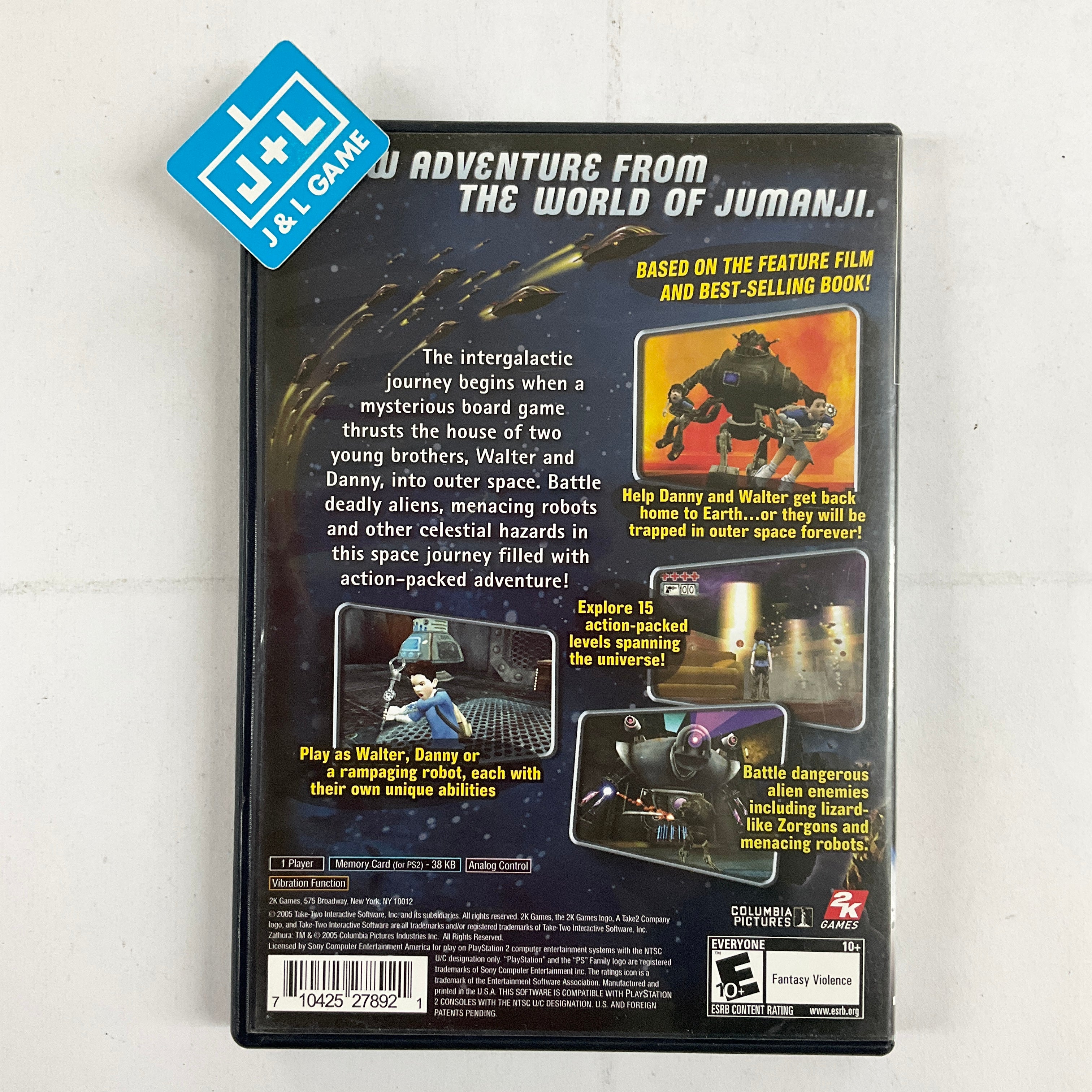 Zathura - (PS2) PlayStation 2 [Pre-Owned] Video Games 2K Games   