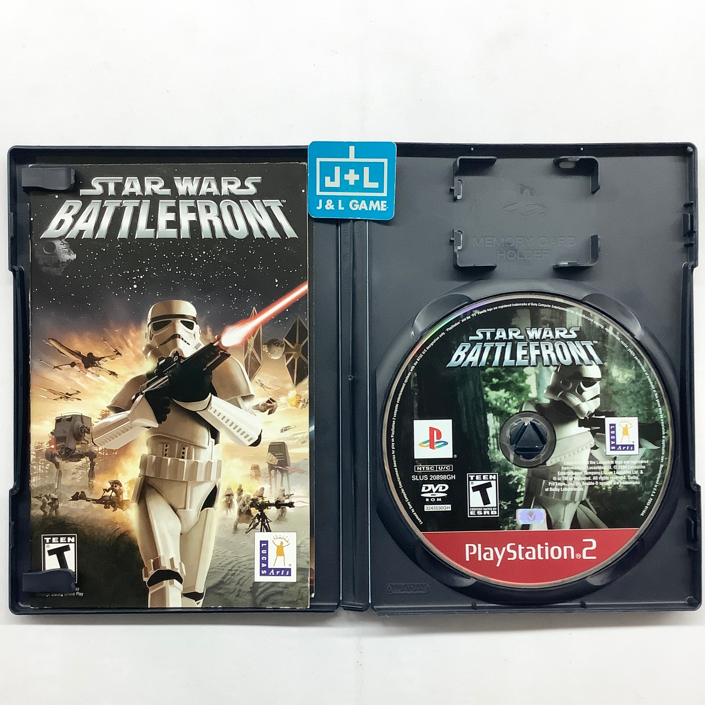 Star Wars: Battlefront (Greatest Hits) - (PS2) PlayStation 2 [Pre-Owned] Video Games LucasArts   