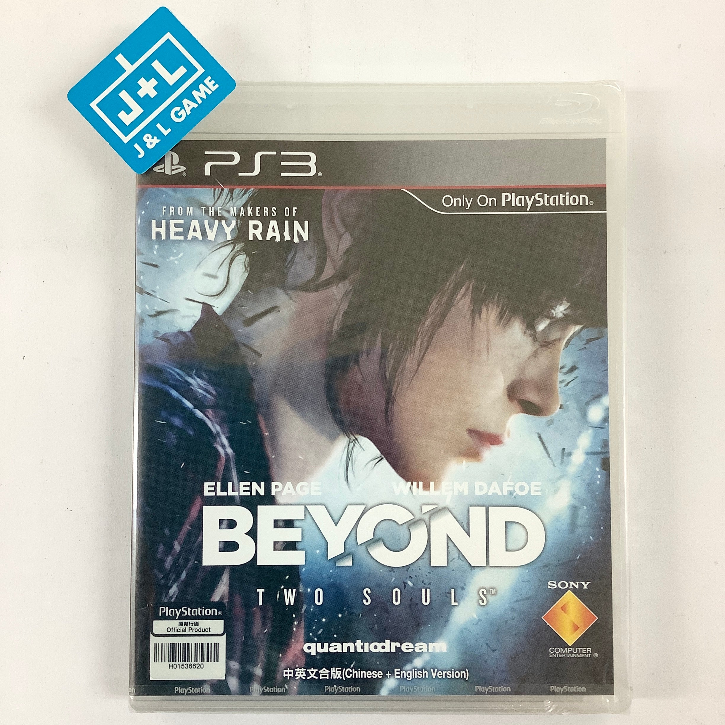Beyond: Two Souls (Chinese Subtitles) - (PS3) PlayStation 3 (Asia Import) Video Games SCEI   
