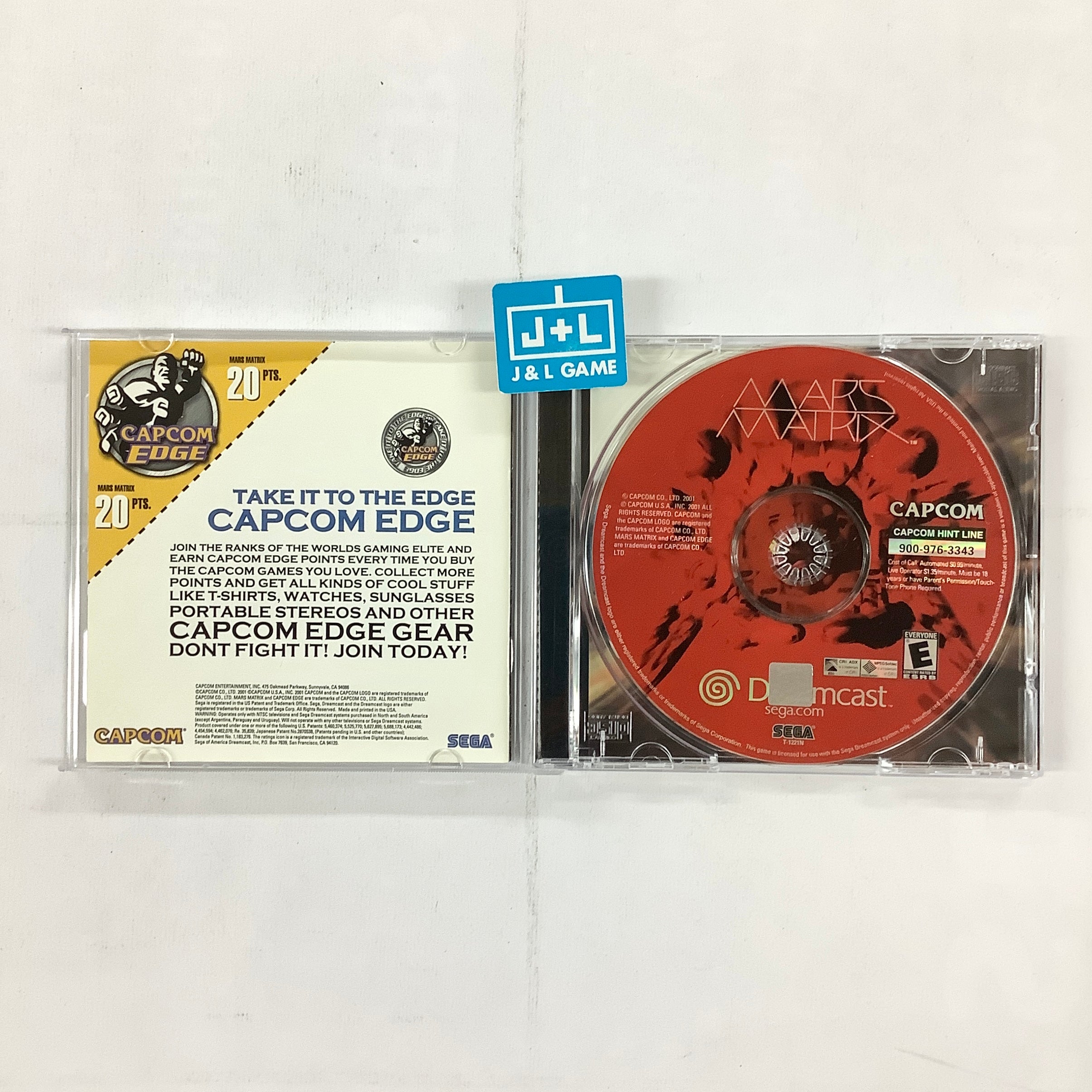 Mars Matrix - (DC) SEGA Dreamcast  [Pre-Owned] Video Games Capcom   