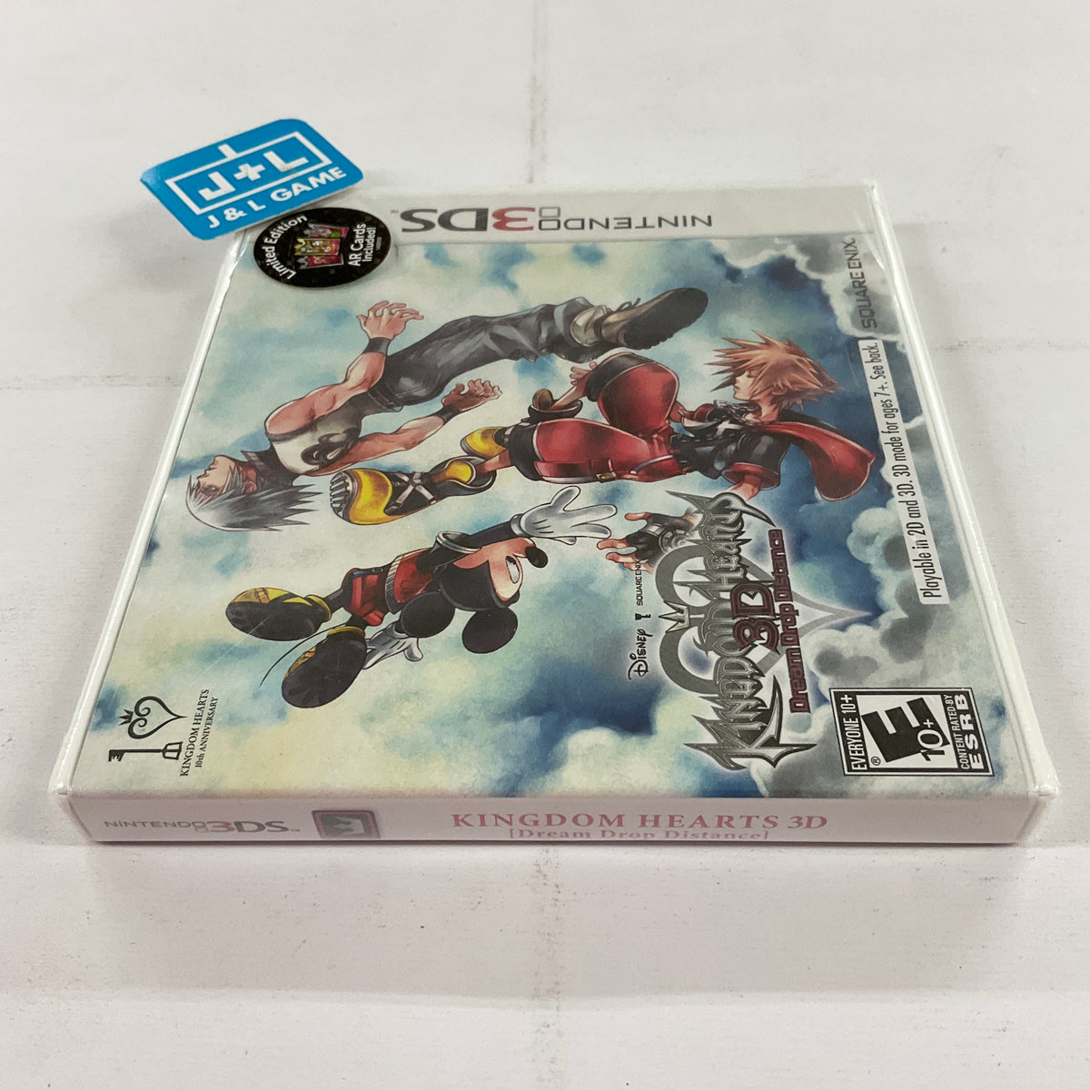 Kingdom Hearts 3D: Dream Drop Distance (Limited Edition with AR Cards ...
