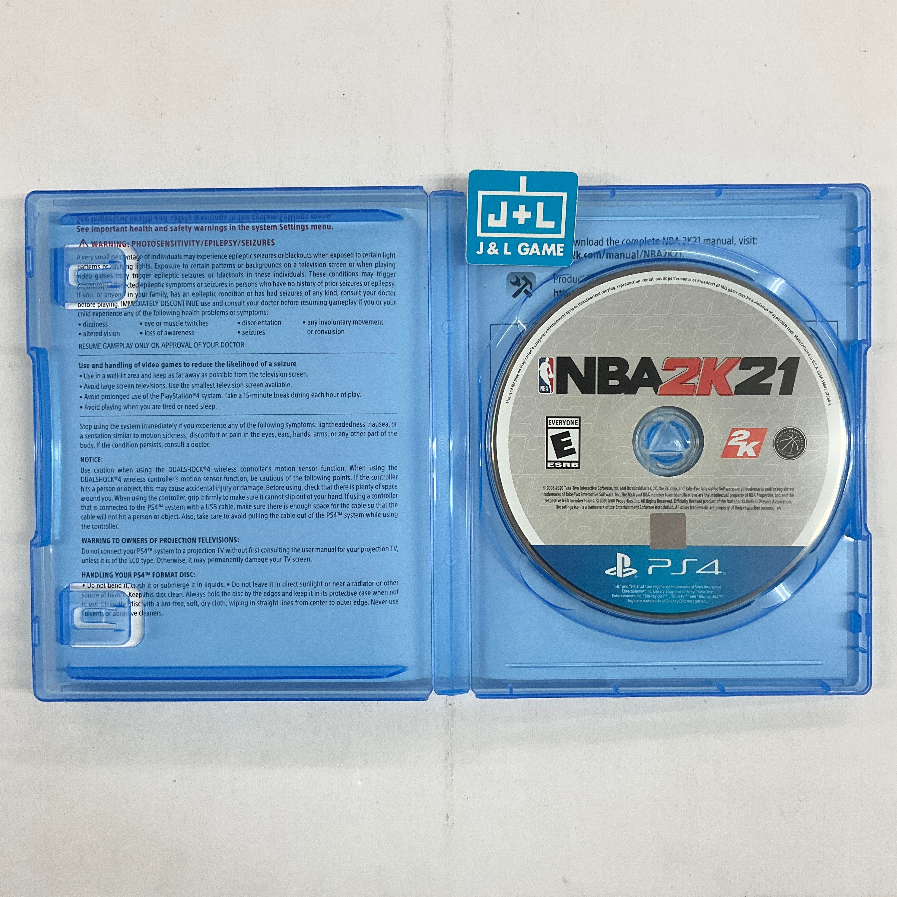 NBA 2K21 - (PS4) PlayStation 4 [Pre-Owned] Video Games 2K Games