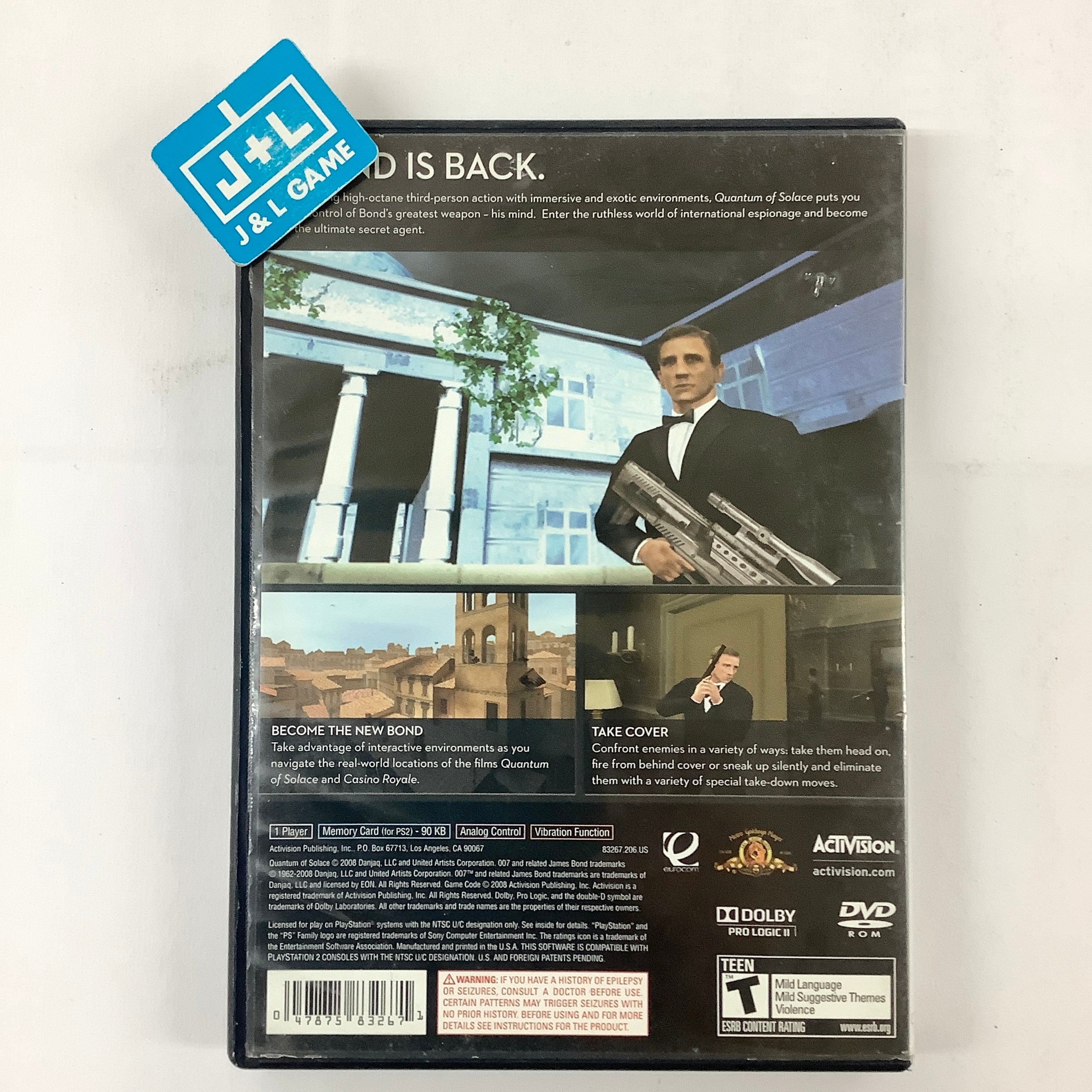 James Bond Quantum Of Solace Collector sur PS3, tous les jeux vidéo PS3 sont chez James Bond Quantum Of Solace Collector sur PS3, tous les jeux vidéo PS3 sont chez