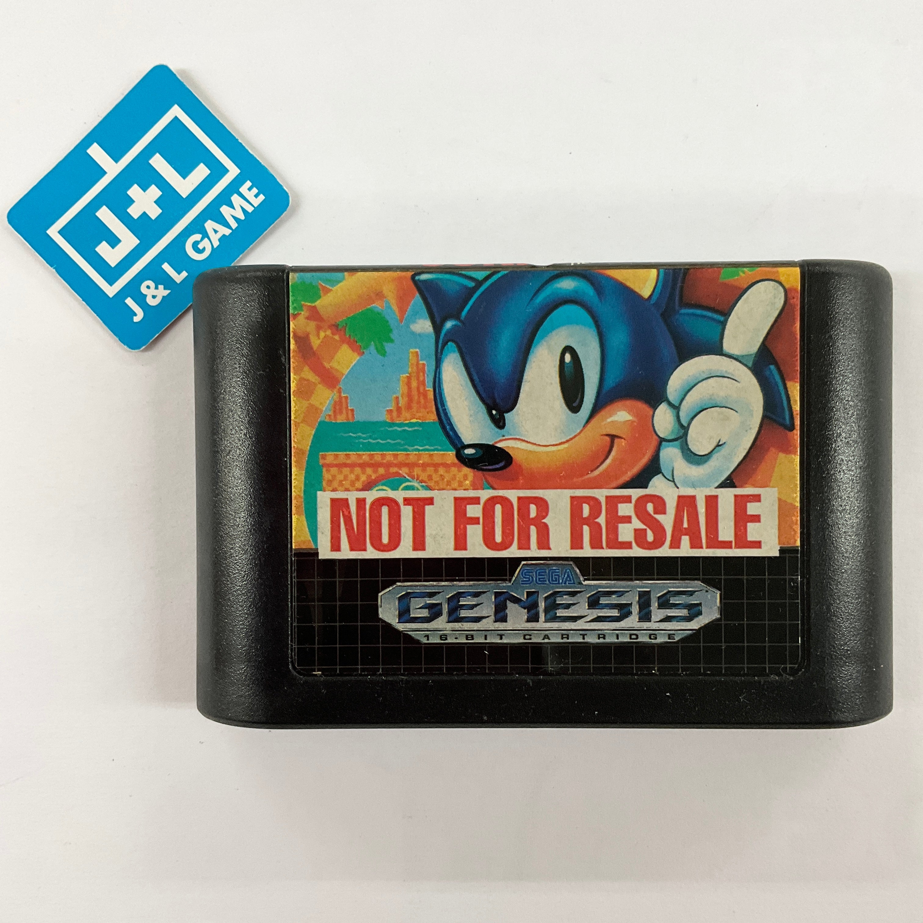 Sonic the Hedgehog (Not for Resale) - (SG) SEGA Genesis [Pre-Owned] Video Games Sega   