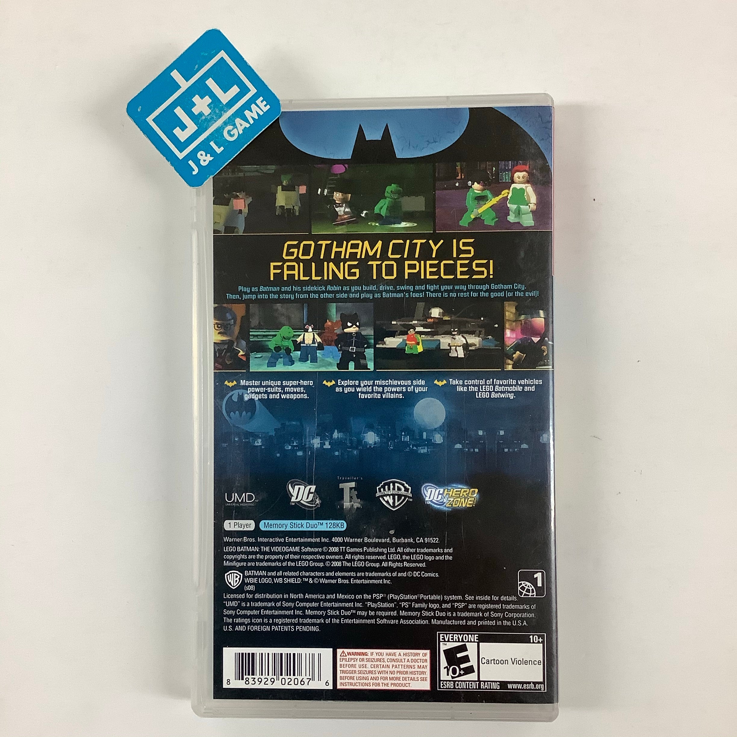 LEGO Batman: The Videogame (Greatest Hits) - Sony PSP [Pre-Owned] Video Games Warner Bros. Interactive Entertainment   