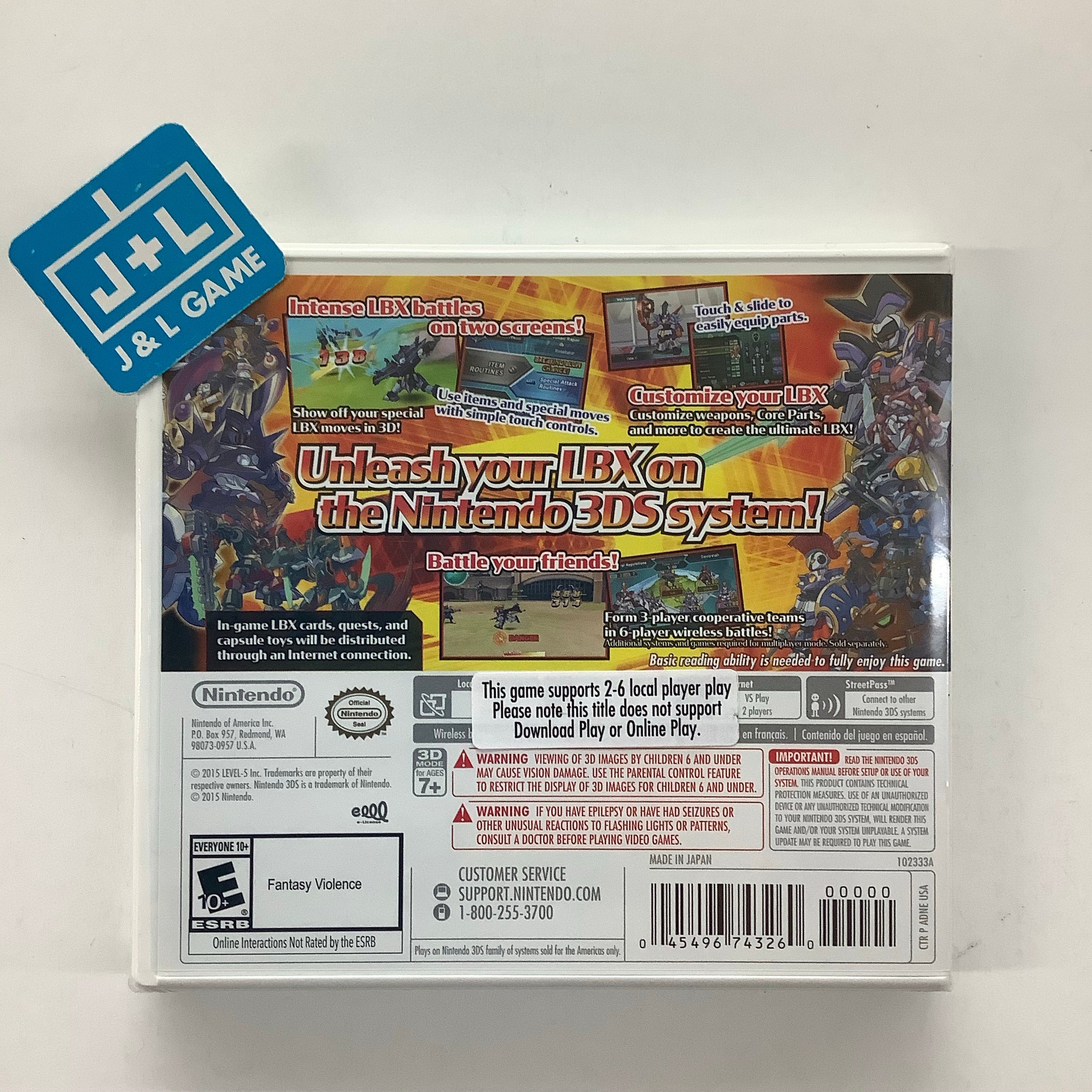 LBX: Little Battlers eXperience - Nintendo 3DS Video Games Nintendo   