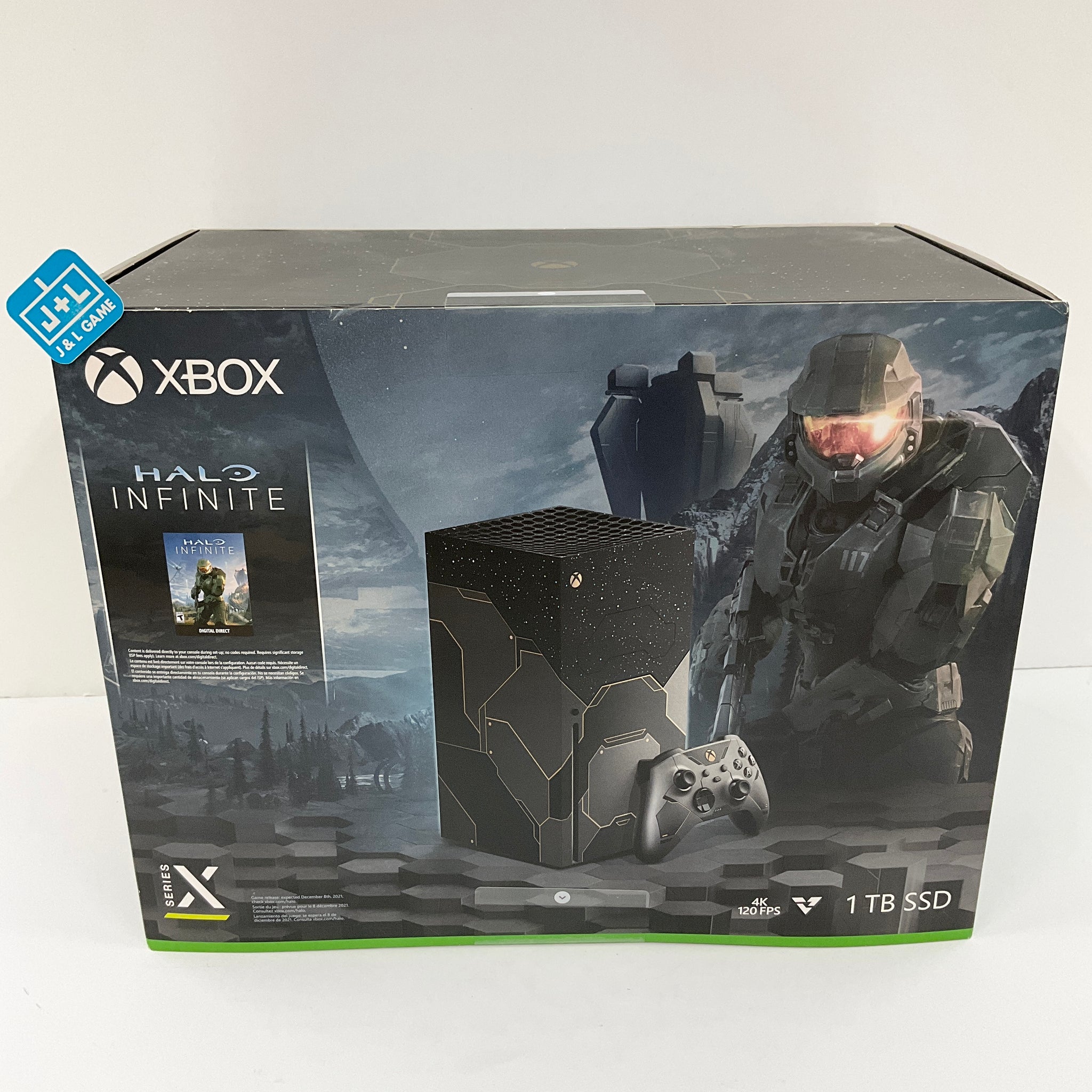  Xbox Series X – Halo Infinite Limited Edition Console Bundle :  Video Games